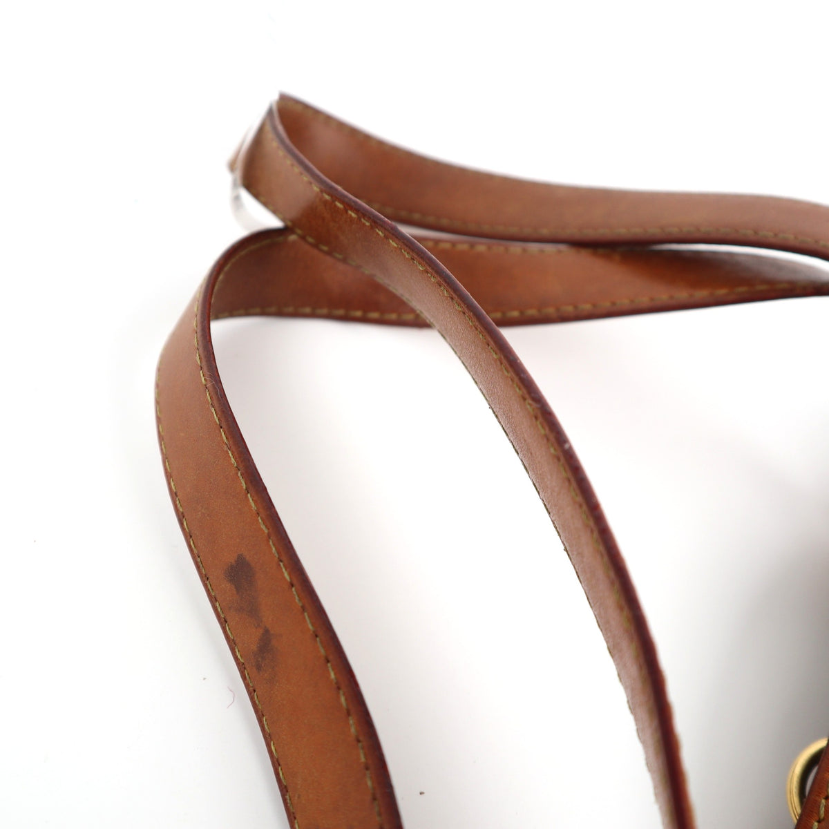 Louis Vuitton Damier Azur Hampstead MM Shoulder Bag C1627# | Pre-Owned Good Cream / Blue Damier Azur Canvas