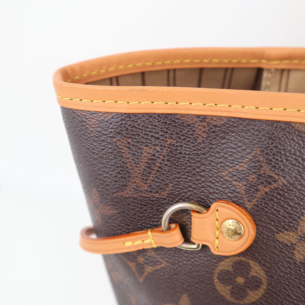 C2495R Louis Vuitton Tote Bag Monogram Neverfull MM | Pre-Owned Excellent Brown Monogram Canvas