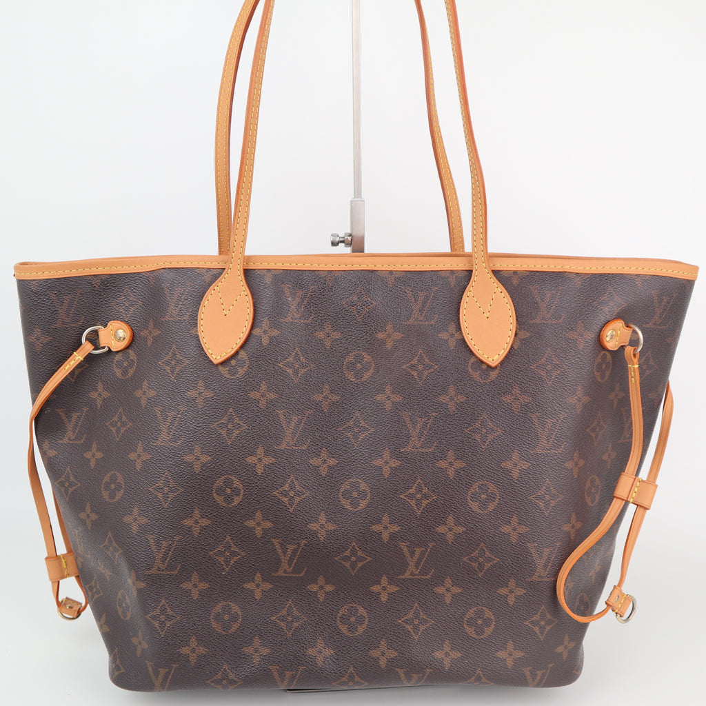 C2495R Louis Vuitton Tote Bag Monogram Neverfull MM | Pre-Owned Excellent Brown Monogram Canvas