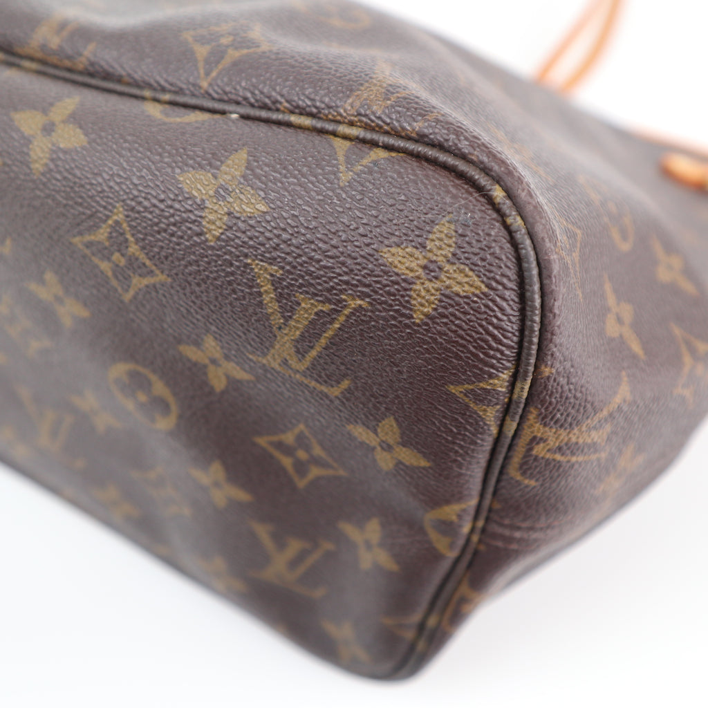 C2495R Louis Vuitton Tote Bag Monogram Neverfull MM | Pre-Owned Excellent Brown Monogram Canvas