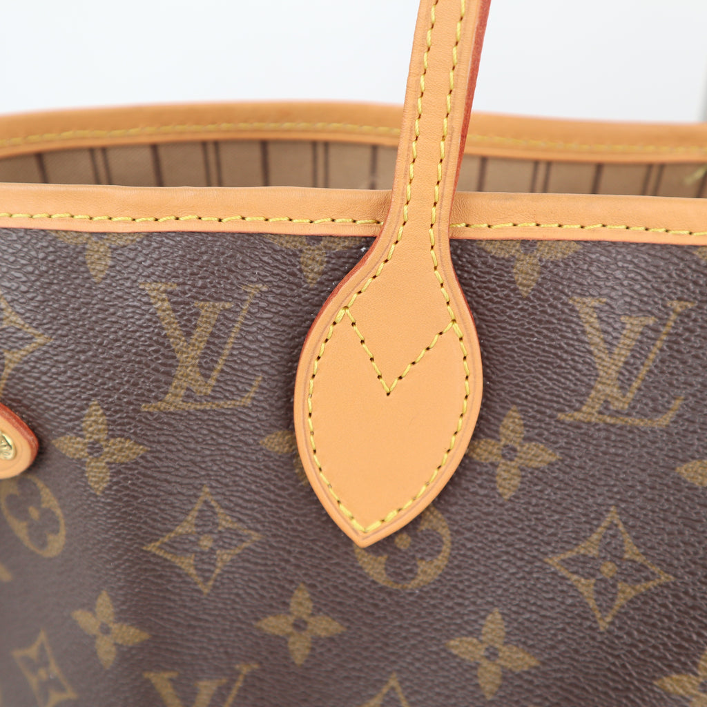 C2496R Louis Vuitton Tote Bag Monogram Neverfull MM | Pre-Owned Excellent Brown Monogram Canvas