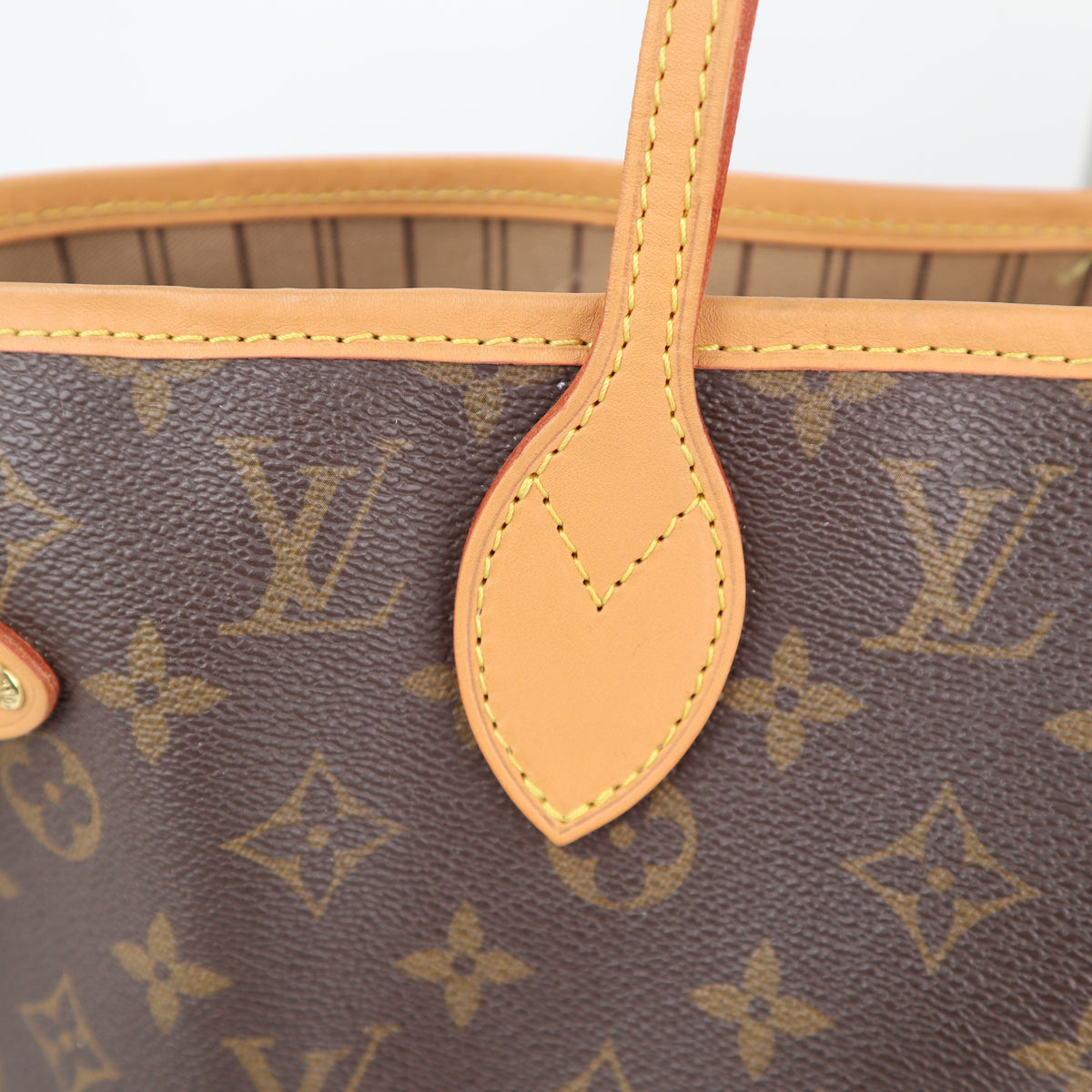 C2496R Louis Vuitton Tote Bag Monogram Neverfull MM | Pre-Owned Excellent Brown Monogram Canvas