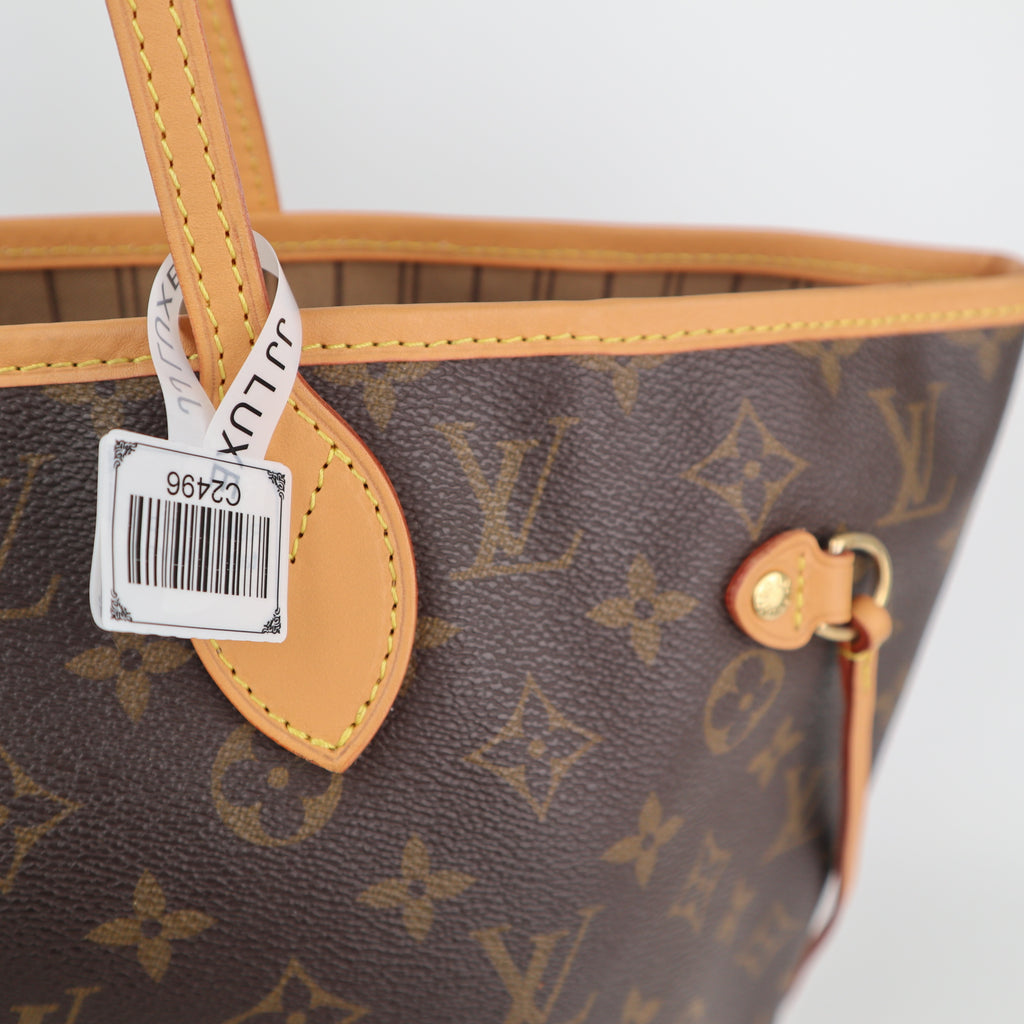 C2496R Louis Vuitton Tote Bag Monogram Neverfull MM | Pre-Owned Excellent Brown Monogram Canvas