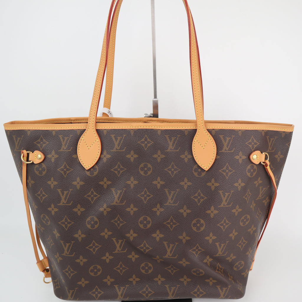 C2496R Louis Vuitton Tote Bag Monogram Neverfull MM | Pre-Owned Excellent Brown Monogram Canvas