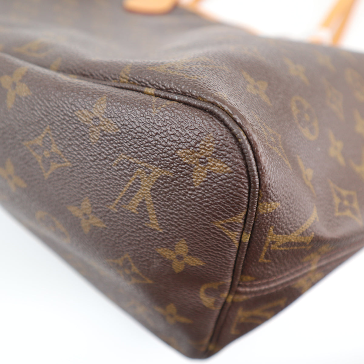 C2496R Louis Vuitton Tote Bag Monogram Neverfull MM | Pre-Owned Excellent Brown Monogram Canvas