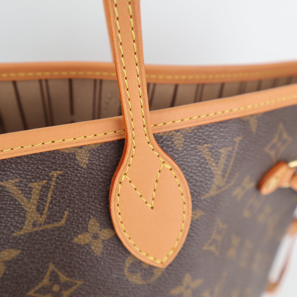 C2497R Louis Vuitton Tote Bag Monogram Neverfull MM | Pre-Owned Excellent Brown Monogram Canvas