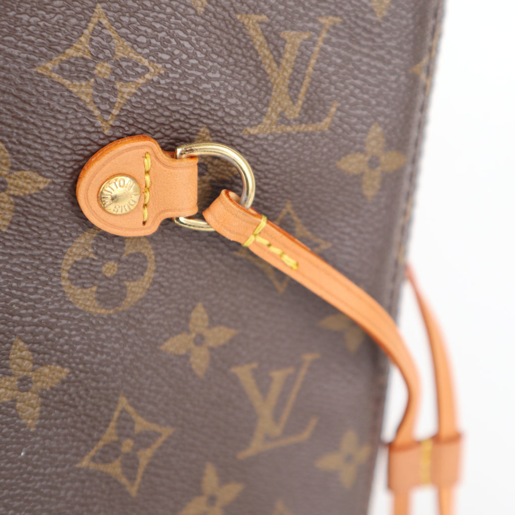 C2497R Louis Vuitton Tote Bag Monogram Neverfull MM | Pre-Owned Excellent Brown Monogram Canvas