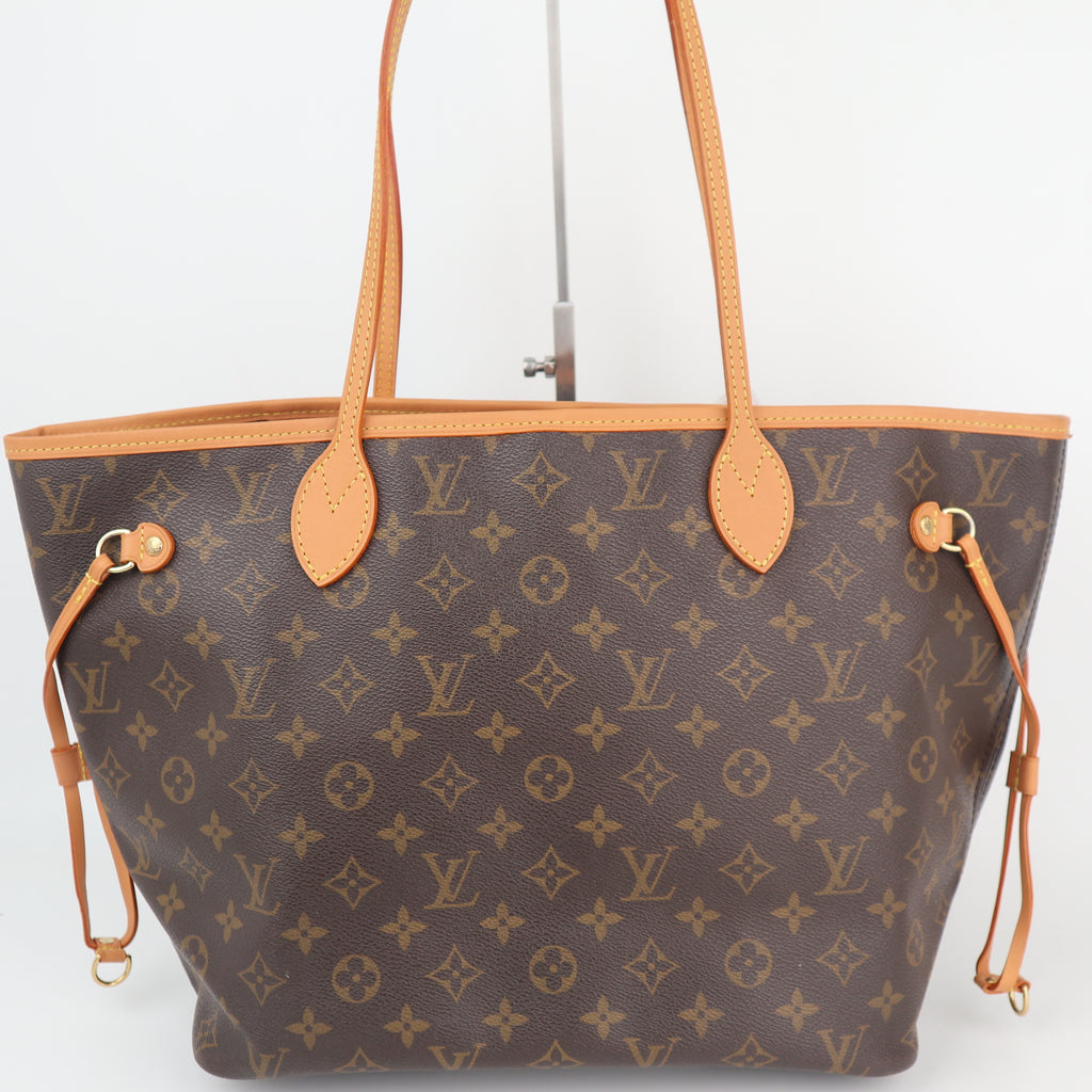 C2497R Louis Vuitton Tote Bag Monogram Neverfull MM | Pre-Owned Excellent Brown Monogram Canvas