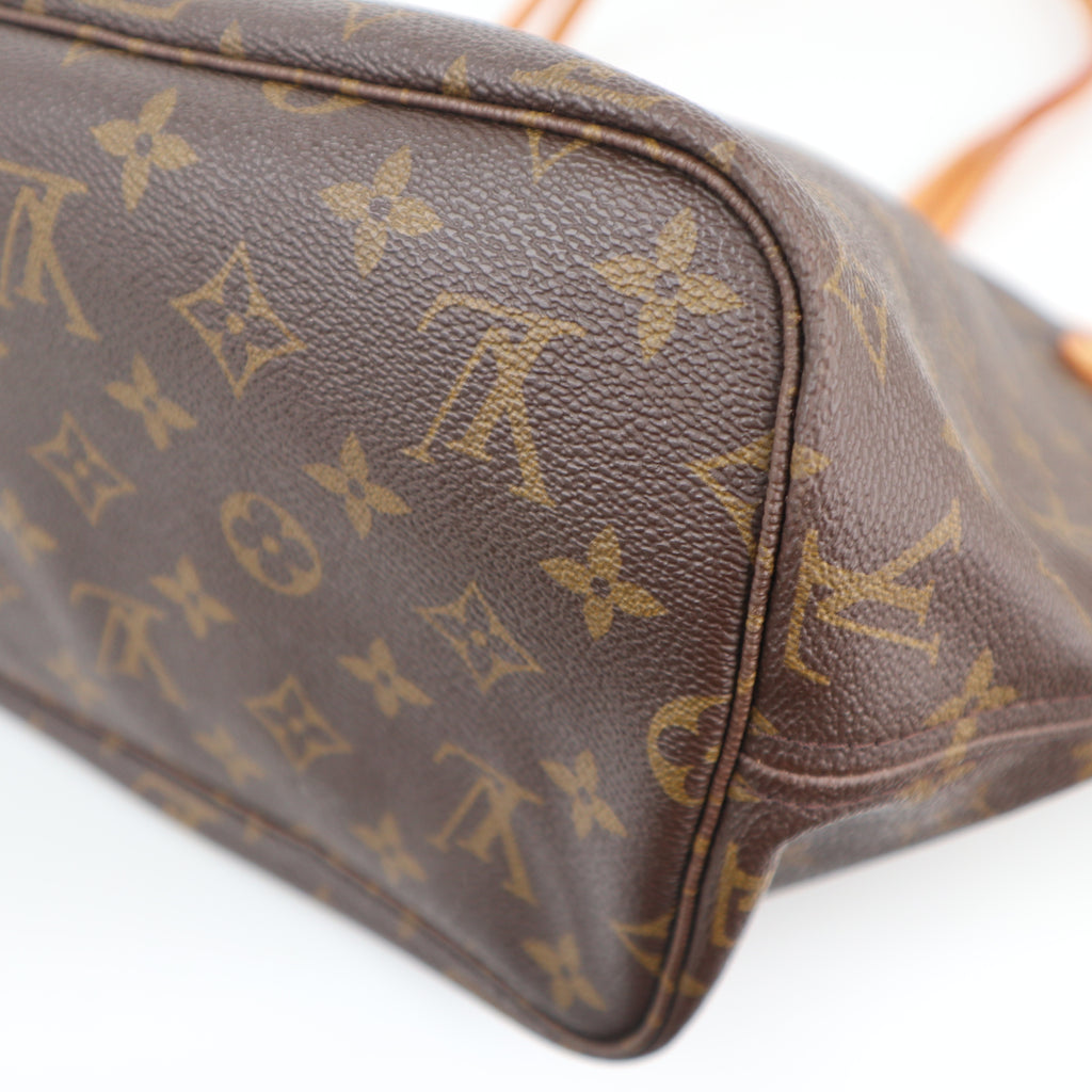 C2497R Louis Vuitton Tote Bag Monogram Neverfull MM | Pre-Owned Excellent Brown Monogram Canvas