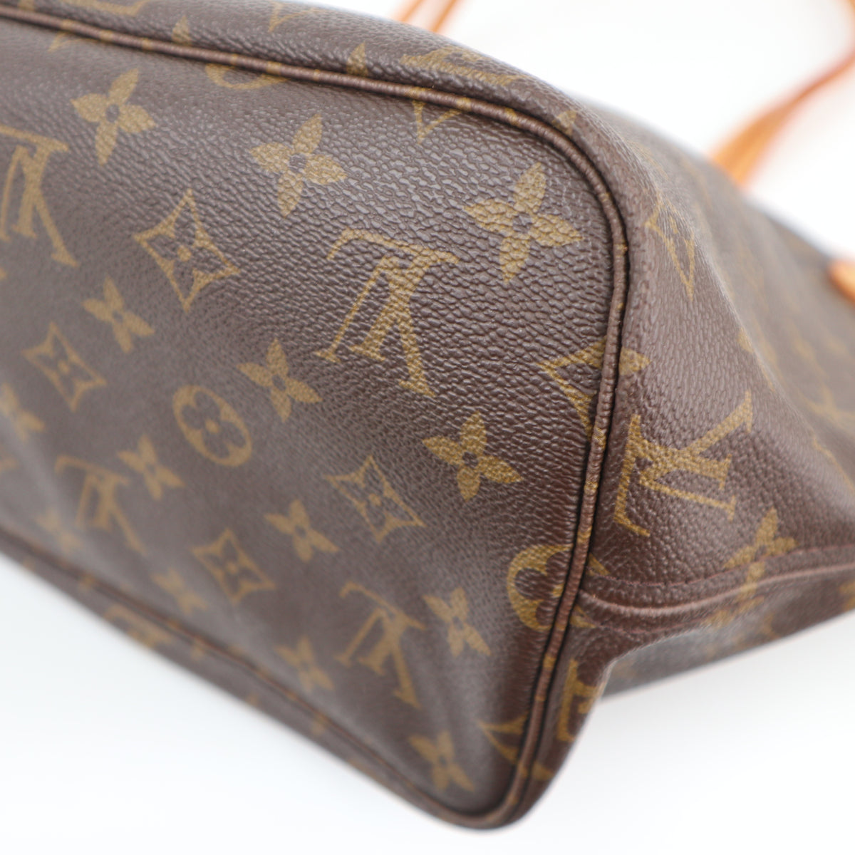 C2497R Louis Vuitton Tote Bag Monogram Neverfull MM | Pre-Owned Excellent Brown Monogram Canvas
