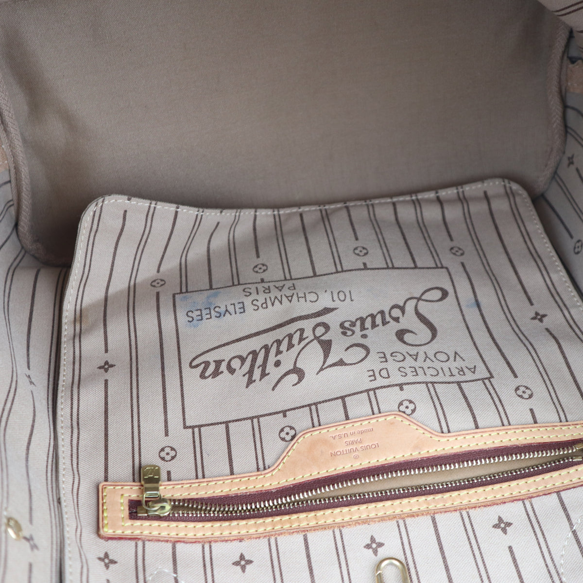 C2497R Louis Vuitton Tote Bag Monogram Neverfull MM | Pre-Owned Excellent Brown Monogram Canvas