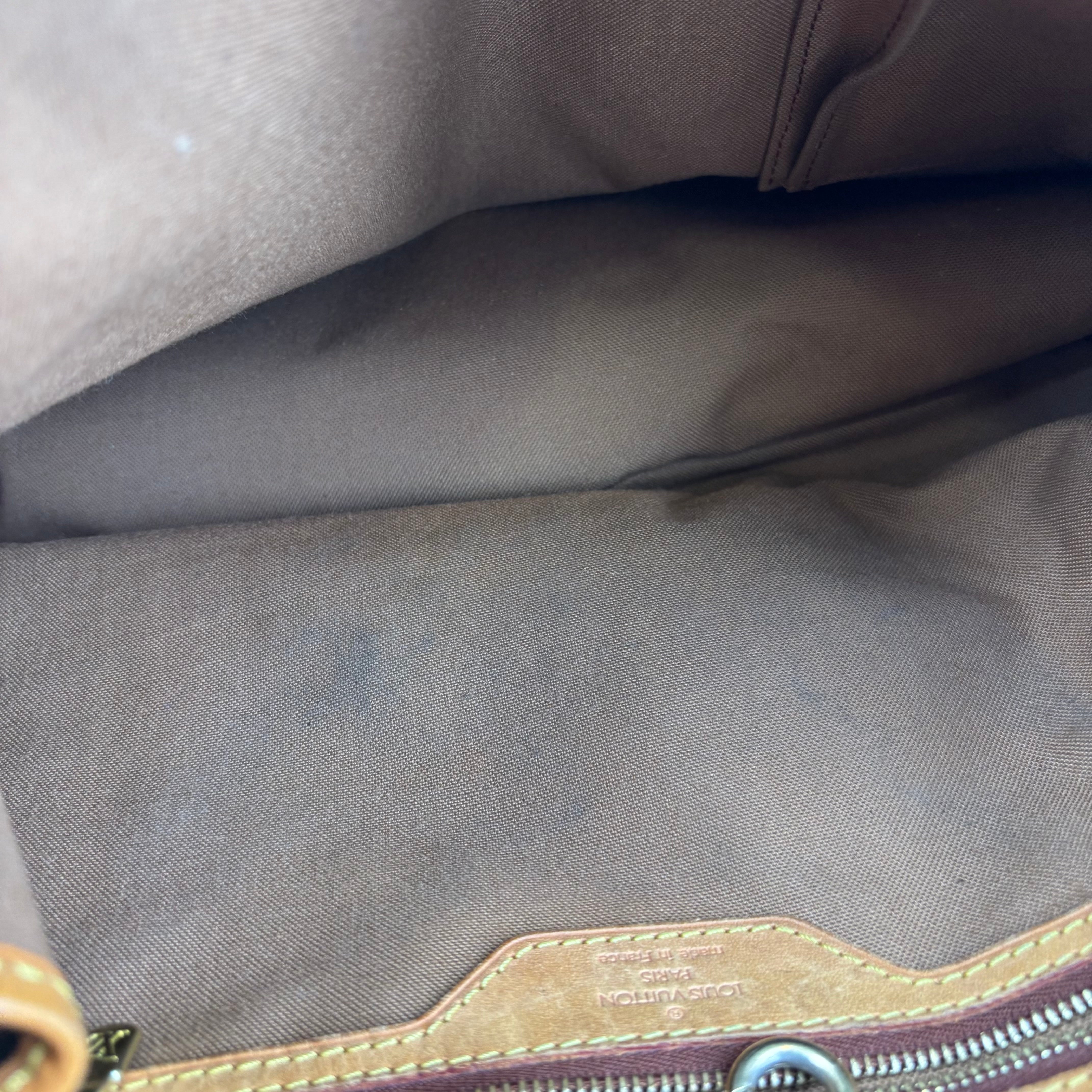 J1226-LOUIS VUITTON Monogram Canvas Batignolles Horizontal Bag- Pre Owned