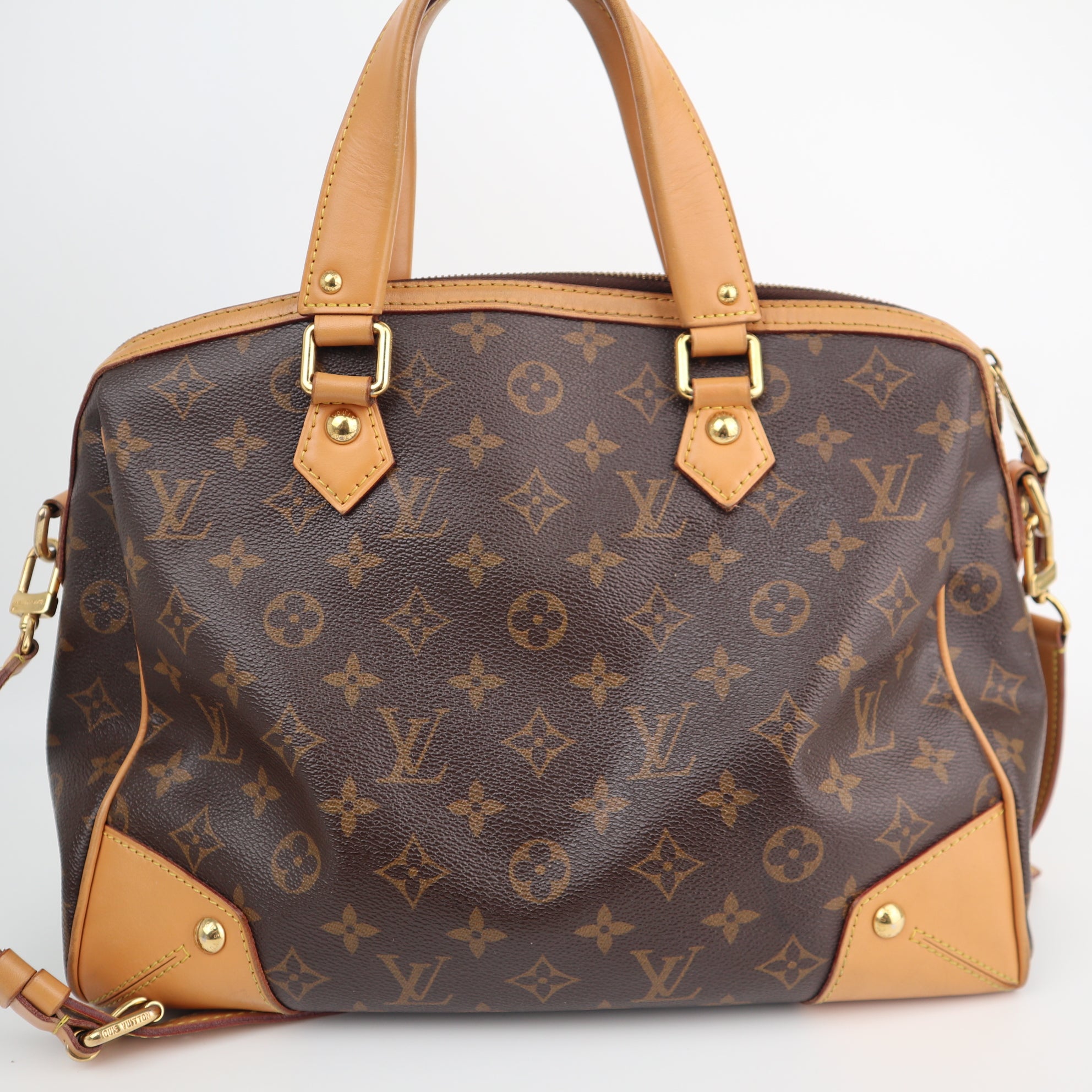 Louis Vuitton Monogram Retiro PM Shoulder Bag C1632R | Pre-Owned Very Good Brown Monogram Canvas