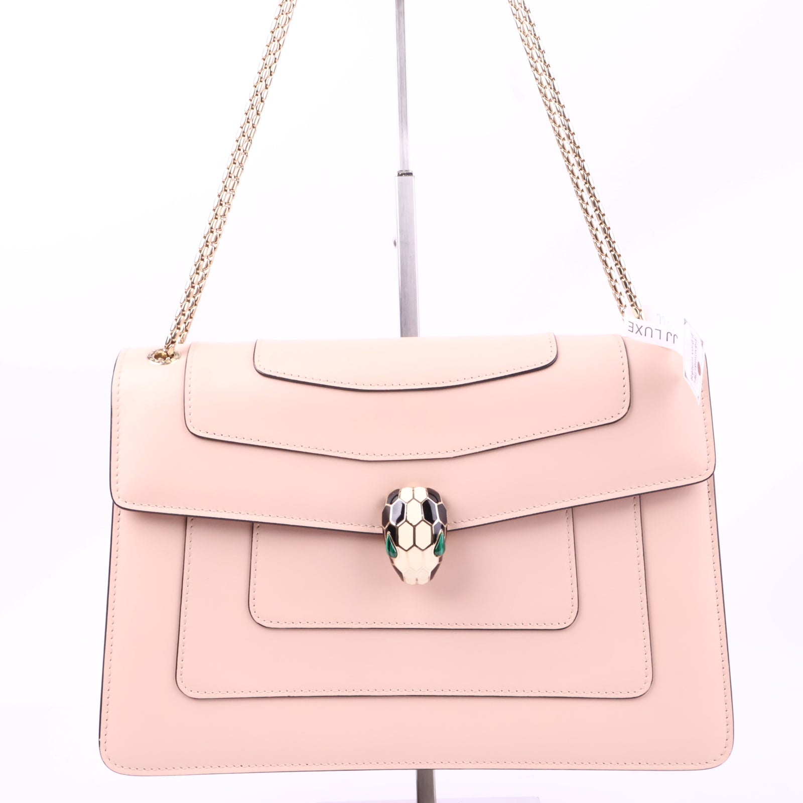 J2933 Bulgari Shoulder Bag Serpenti Forever | Pre-Owned Leather Plain