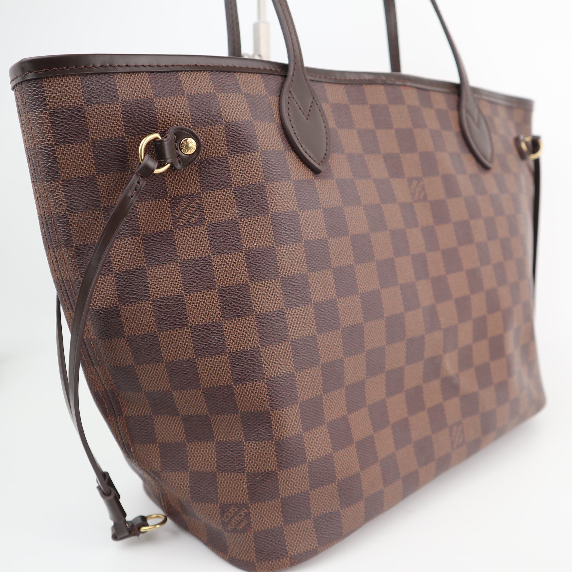 Louis Vuitton Damier Ebene Canvas Neverfull MM Shoulder Bag C1633R | Pre-Owned Excellent Brown Damier Ebene Canvas