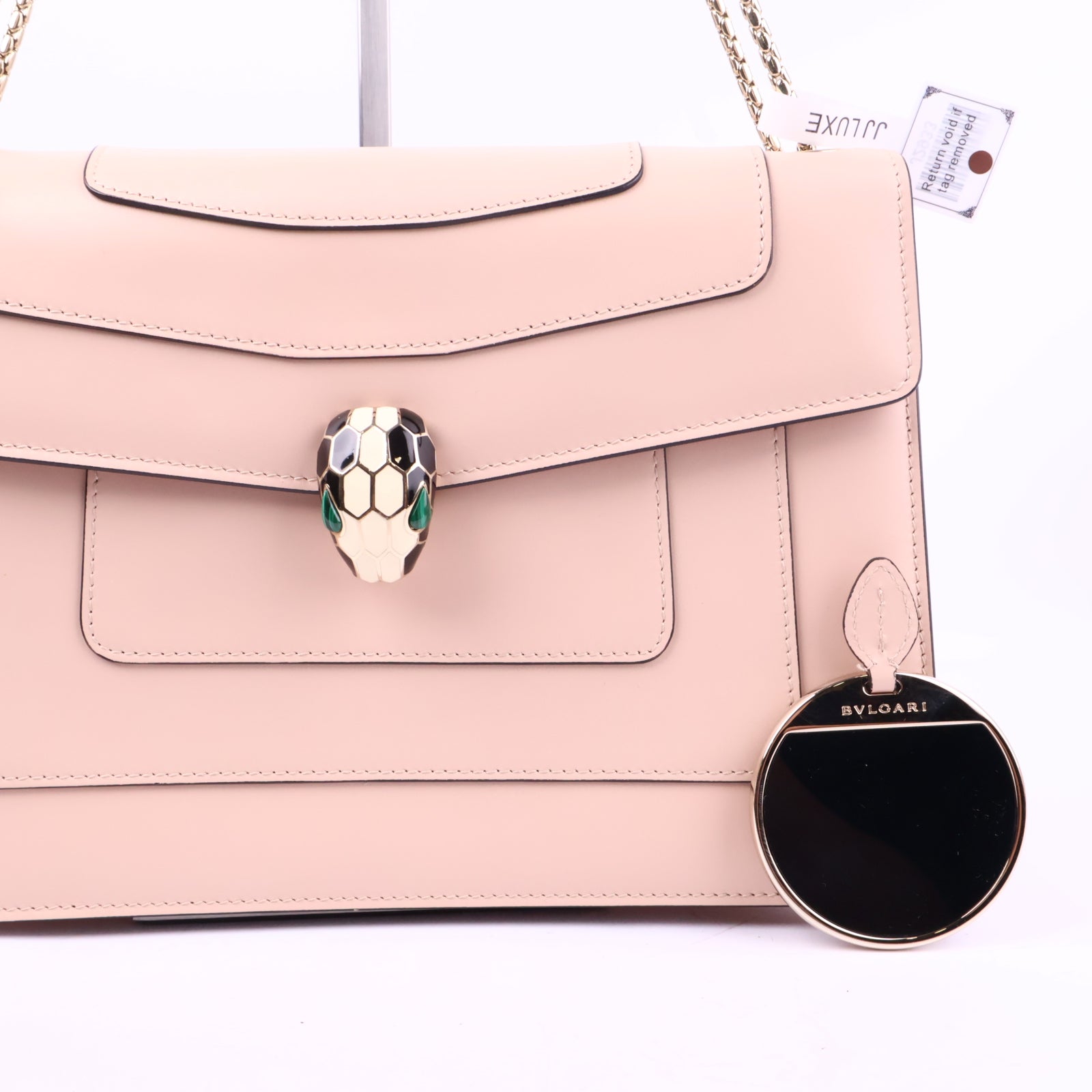 J2933 Bulgari Shoulder Bag Serpenti Forever | Pre-Owned Leather Plain