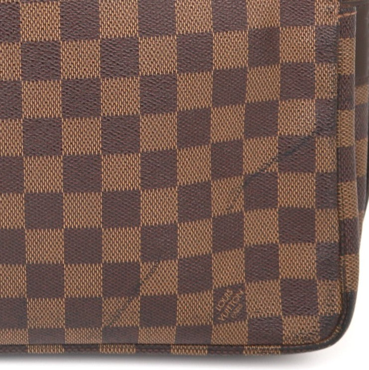C1074 Louis Vuitton Naviglio Damier Ebene Canvas Messenger -Pre Owned
