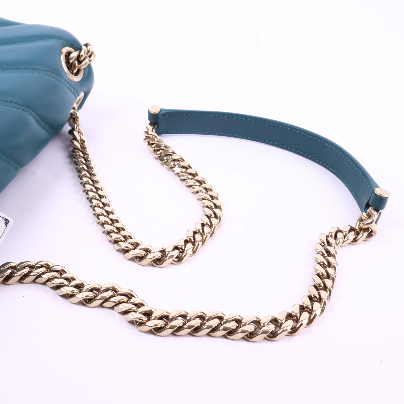 J2935 Bulgari Crossbody Bag Serpenti Cabochon Maxi Chain Mini | Pre-Owned Leather Plain