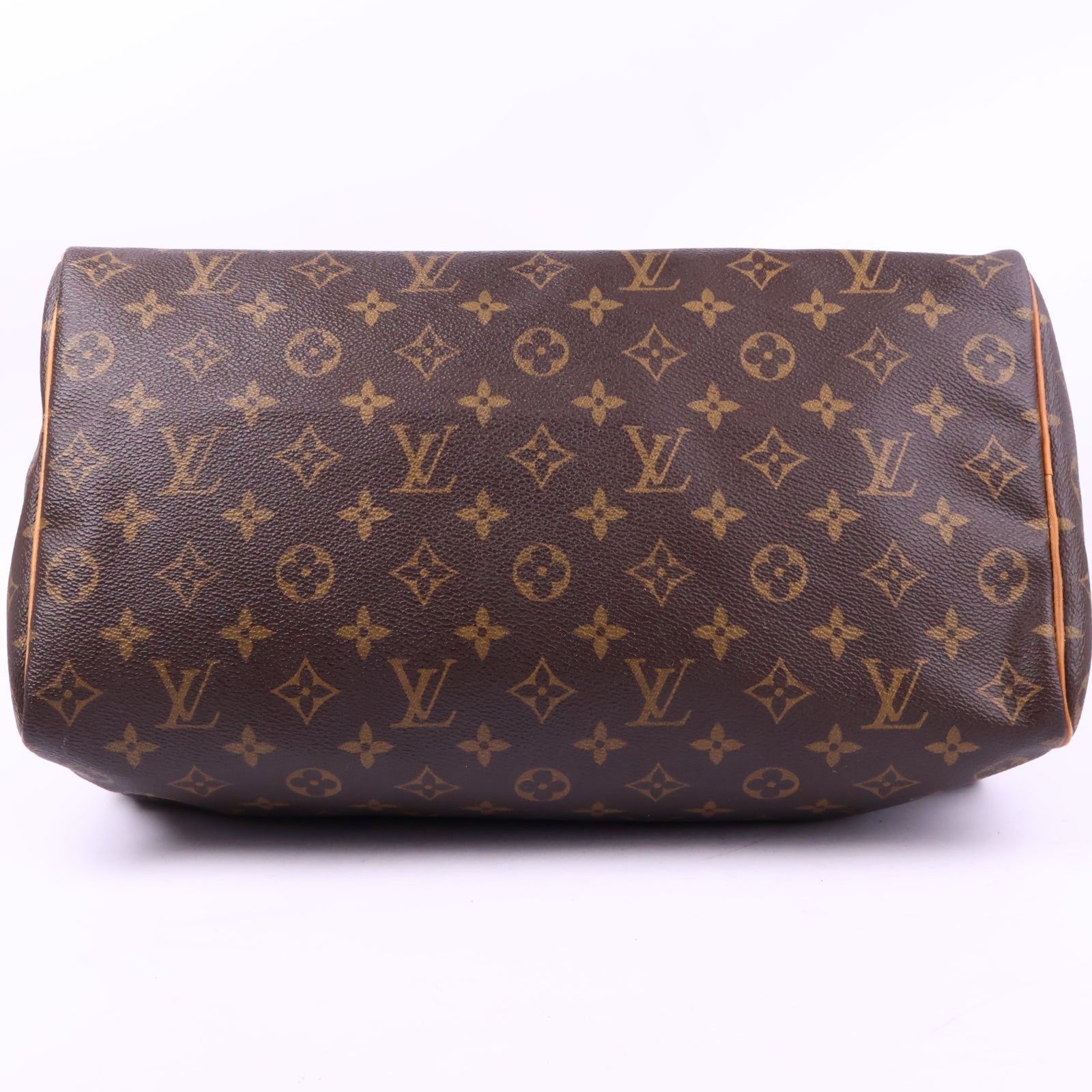 J2936 Louis Vuitton Top Handle Bag Speedy 30 | Pre-Owned Brown Canvas Monogram