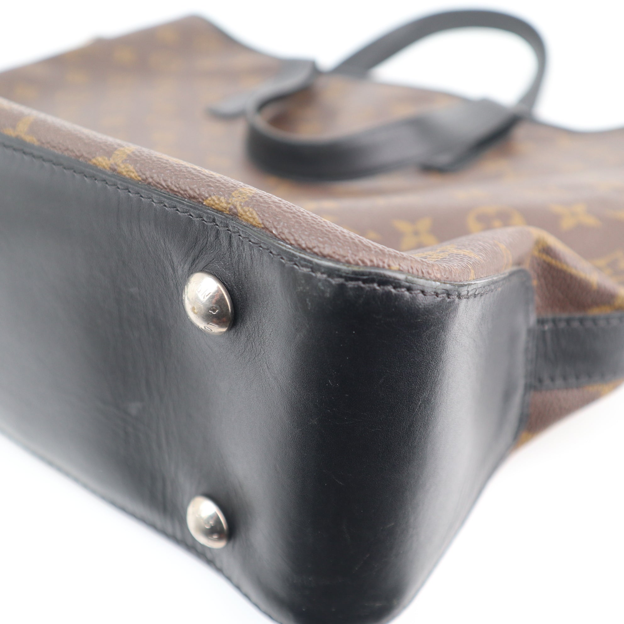 Louis Vuitton Monogram Macassar Davis Shoulder Bag C1636 | Pre-Owned Excellent Brown Monogram Canvas