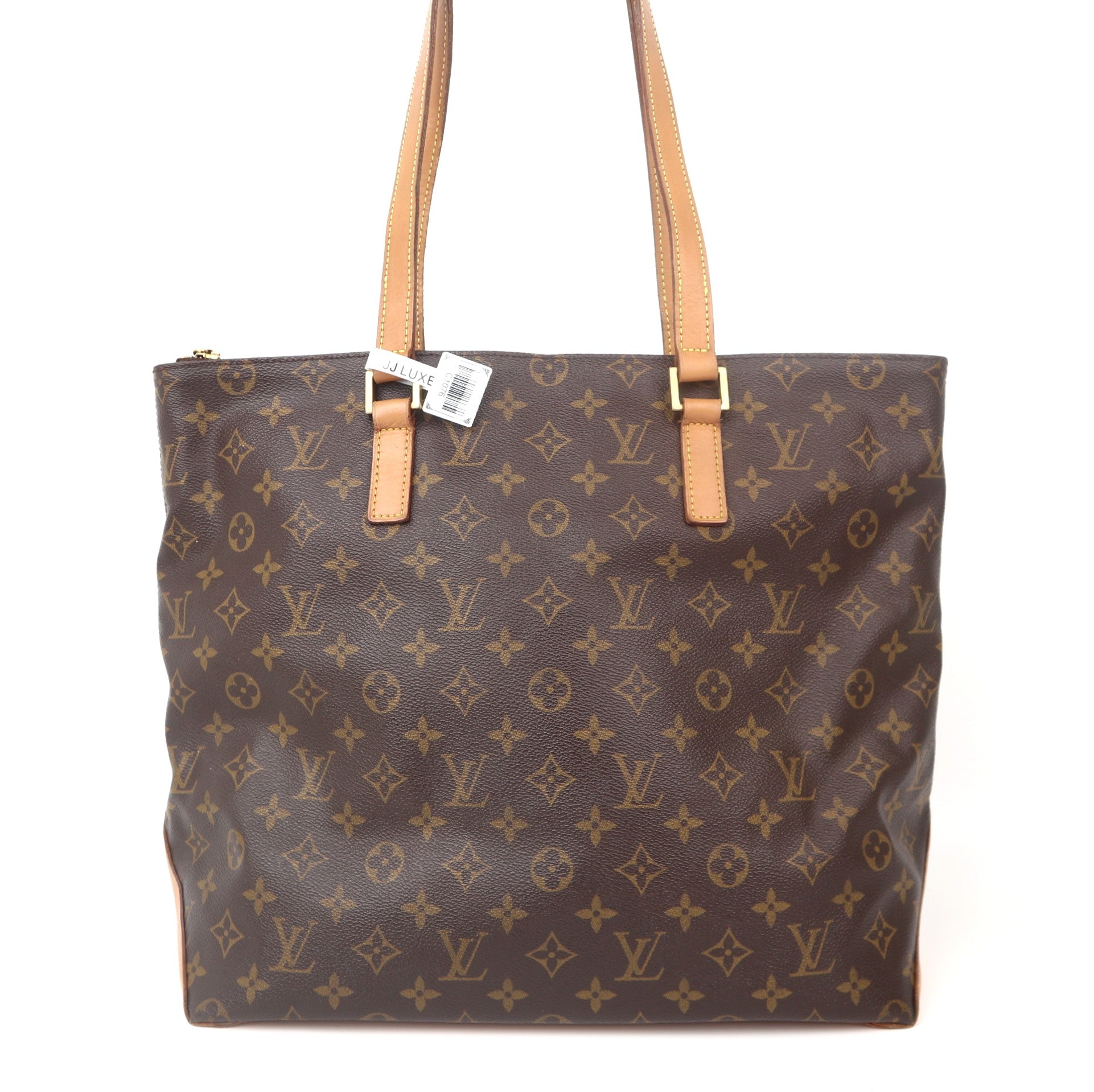 C1076 Louis Vuitton Cabas Mezzo Monogram Tote Bag-Pre Owned