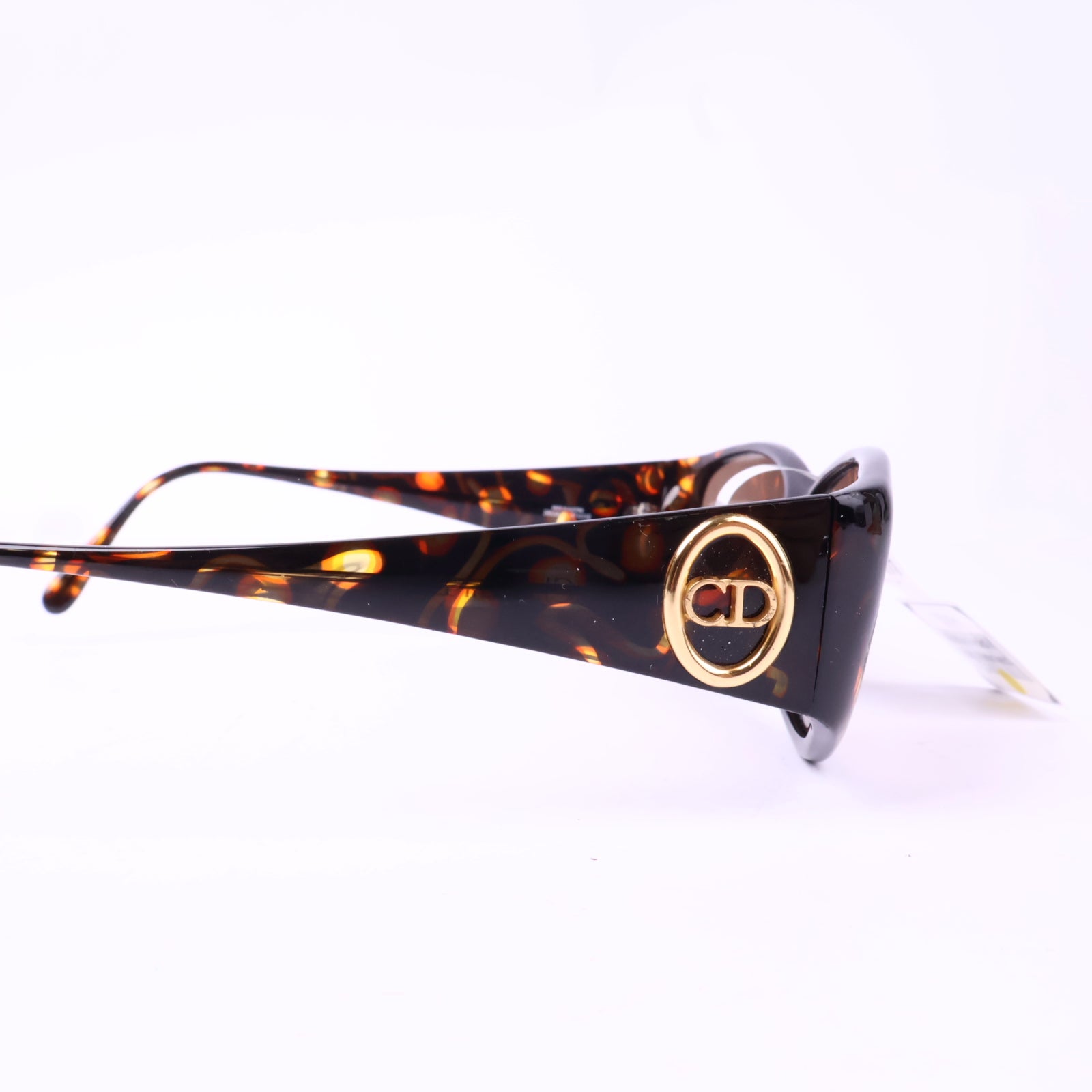 J2854 Christian Dior Sunglasses Dior CD Logo Sunglasses | Pre-Owned Neutral Acetate / Metal