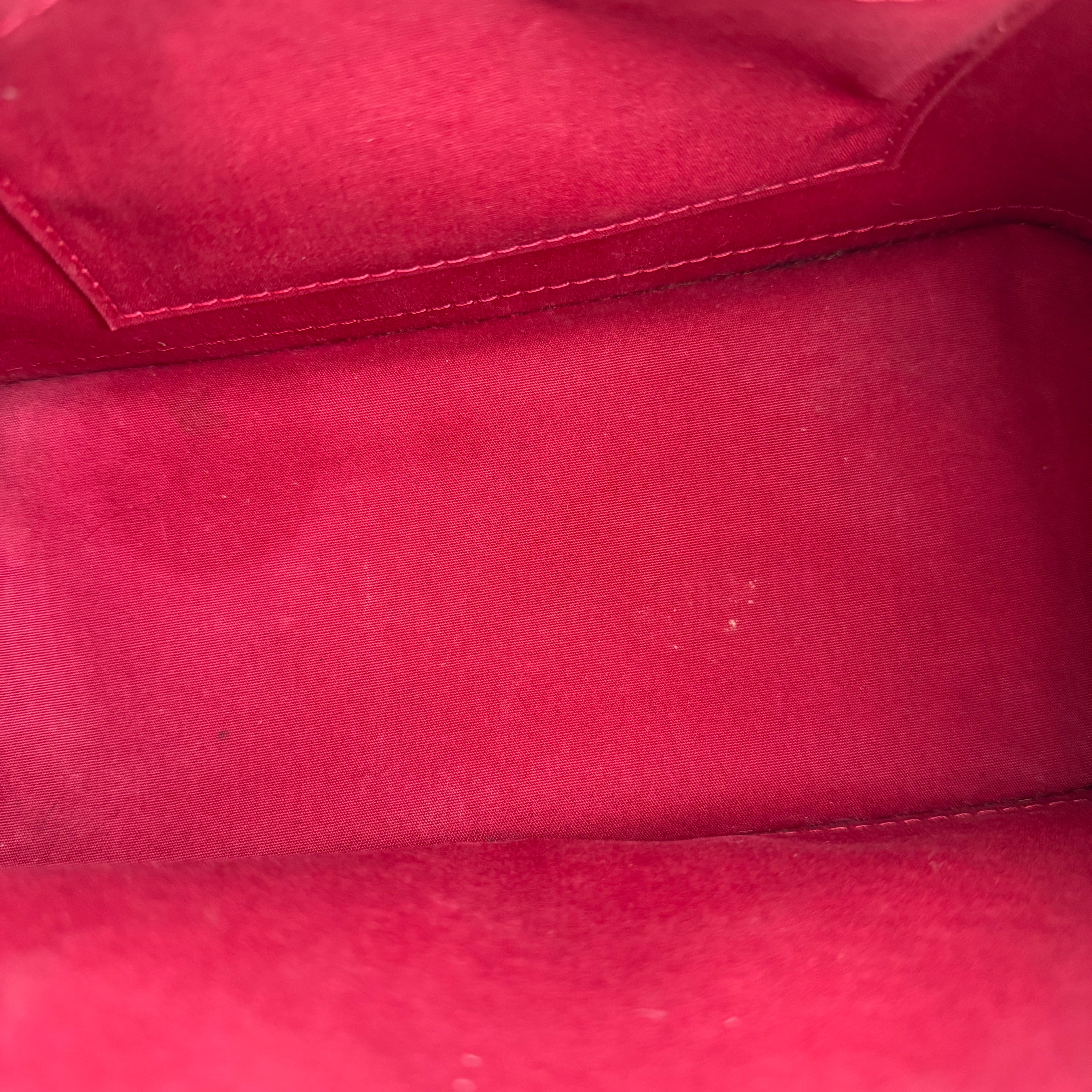 J1383 Louis Vuitton Vernis Alma BB Cherry- Pre Owned