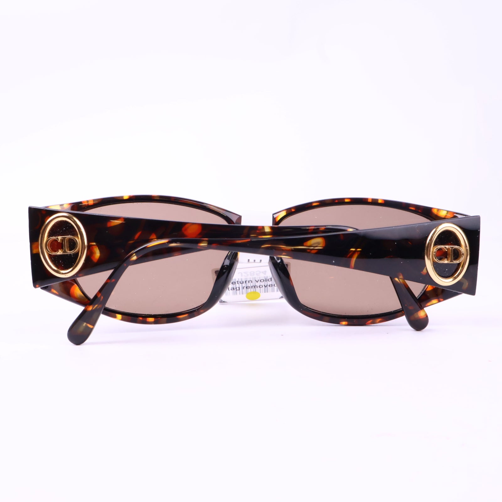 J2854 Christian Dior Sunglasses Dior CD Logo Sunglasses | Pre-Owned Neutral Acetate / Metal