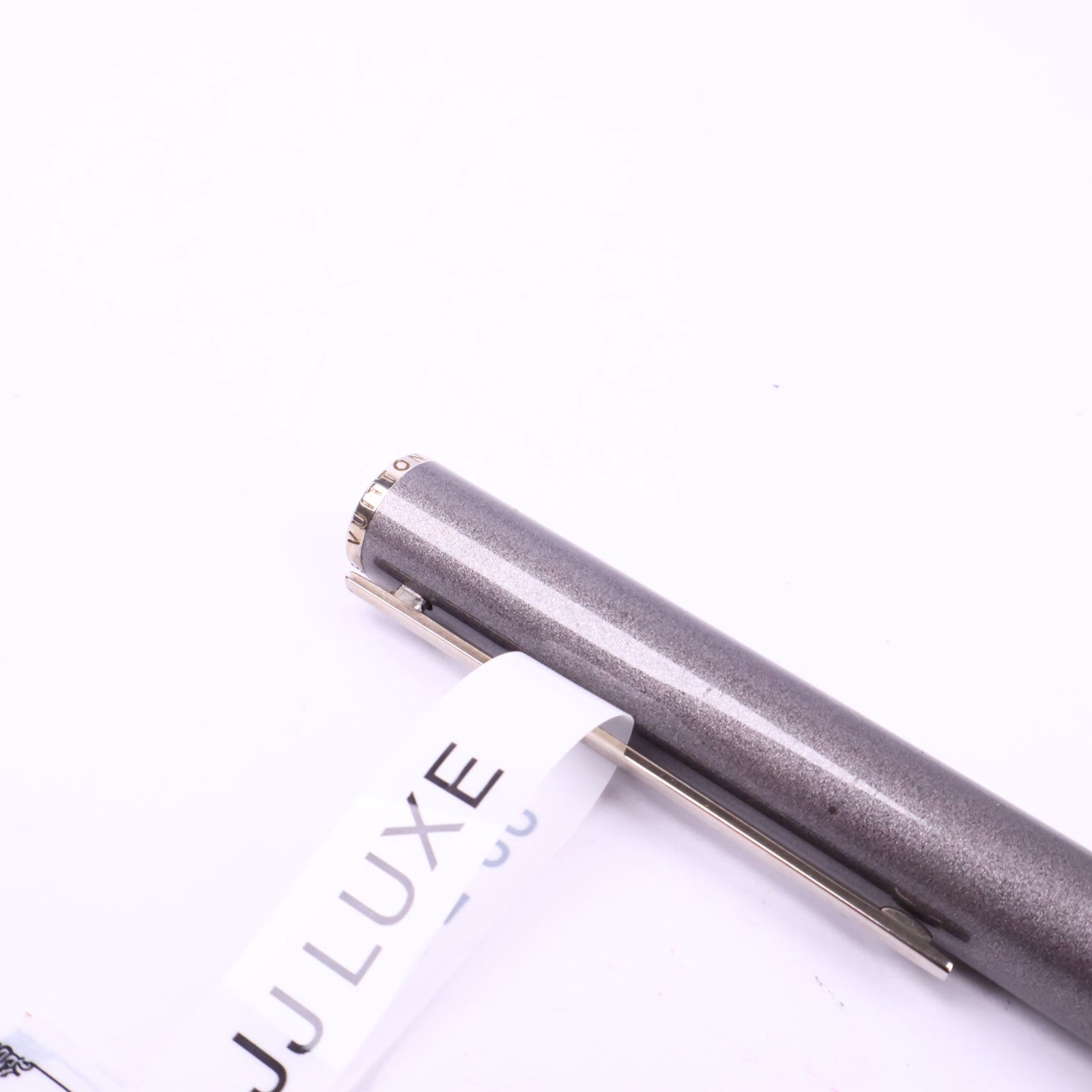 J2850 Louis Vuitton Jet Ligne Ballpoint Pen | Pre-Owned Neutral Metal