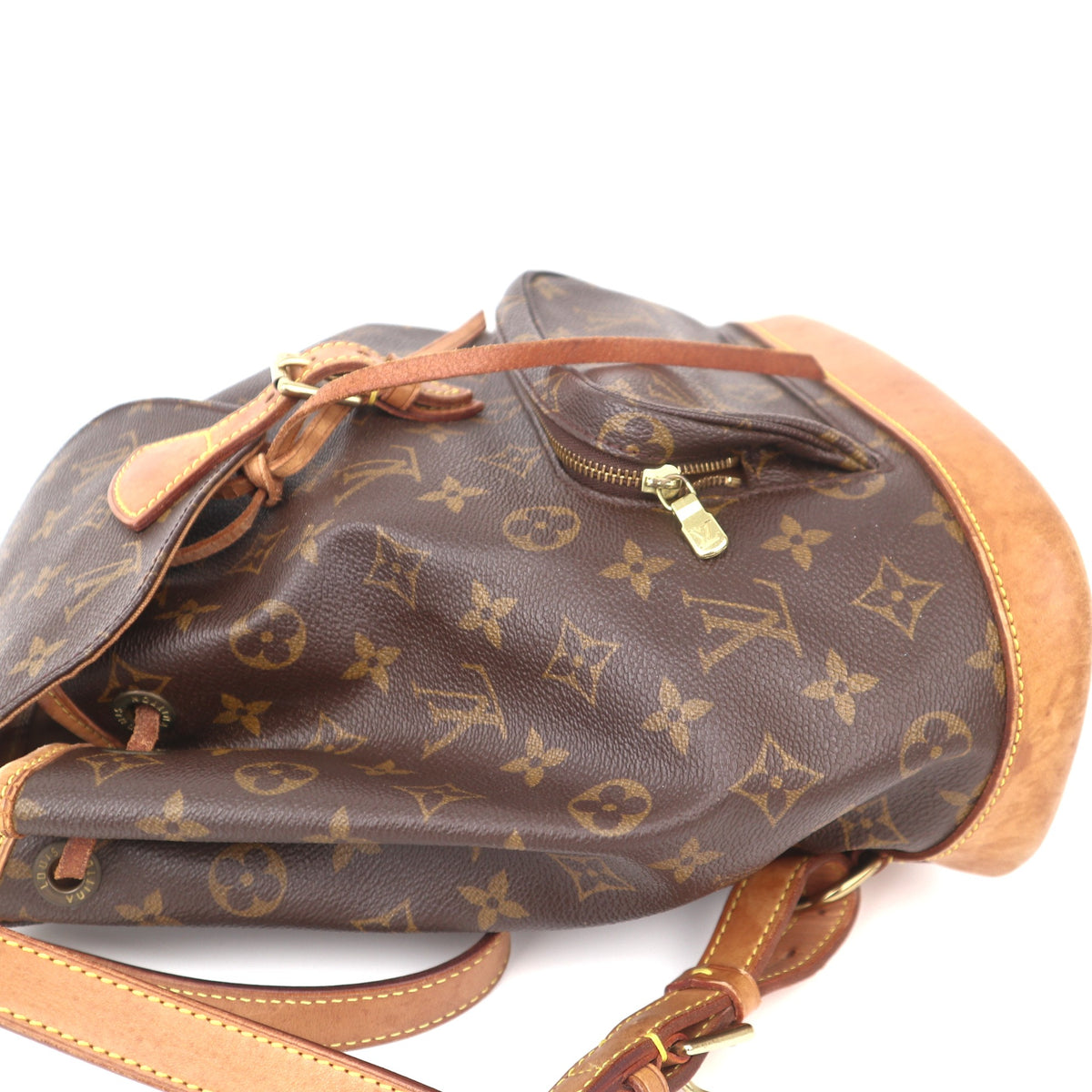 C1079 Louis Vuitton Monogram Montsouris MM Backpack – Pre Owned