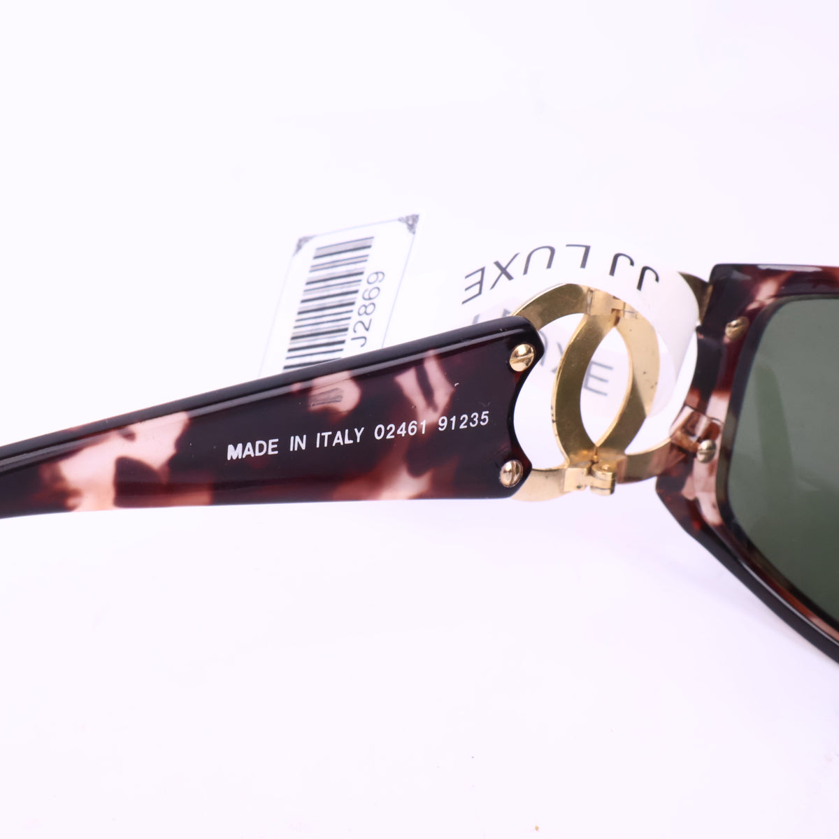 J2875 Chanel Sunglasses Butterfly Sunglasses CH5557 Brown | Pre-Owned Brown Acetate / Metal