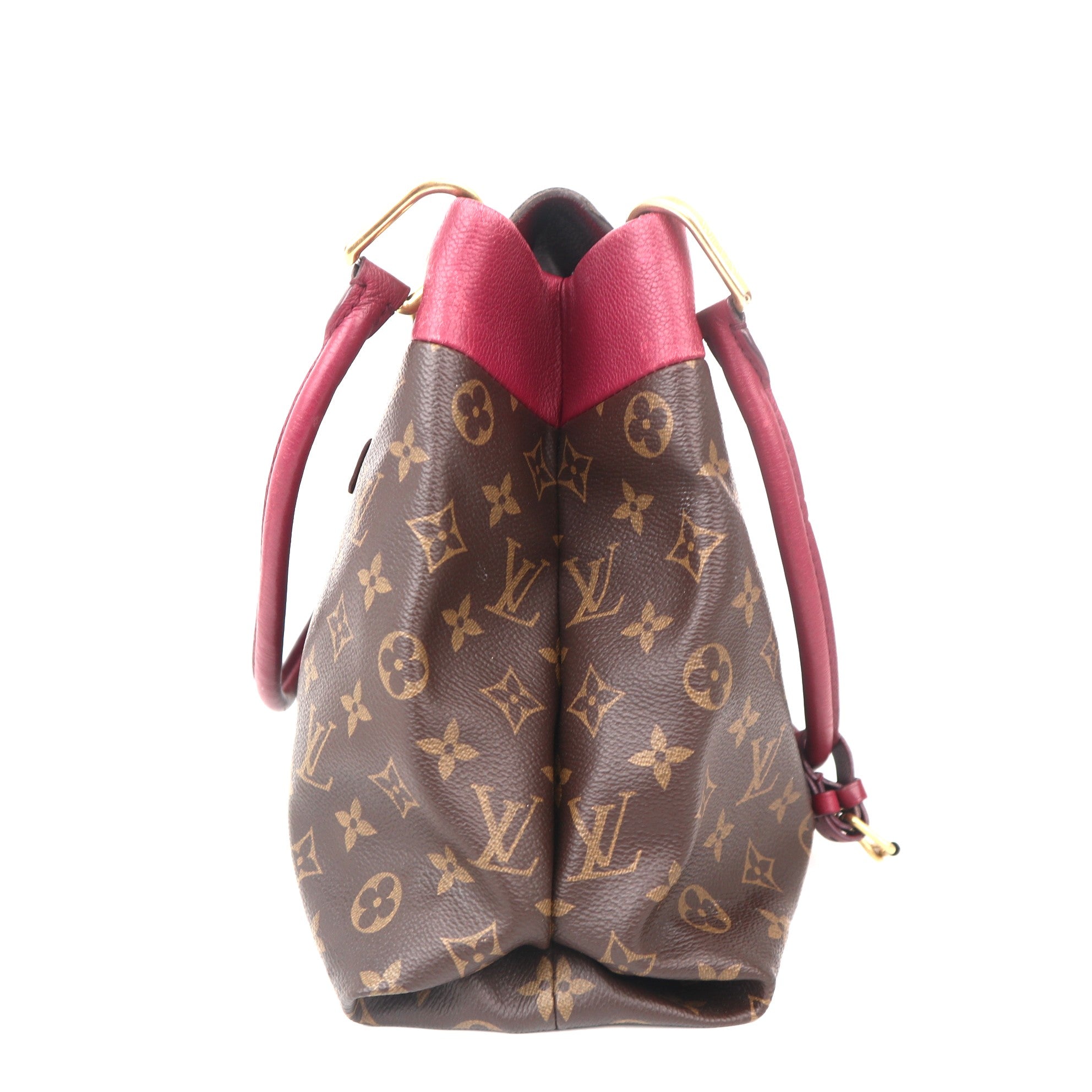 C1080 Louis Vuitton Bordeaux Monogram Canvas Olympe Bag-Pre Owned