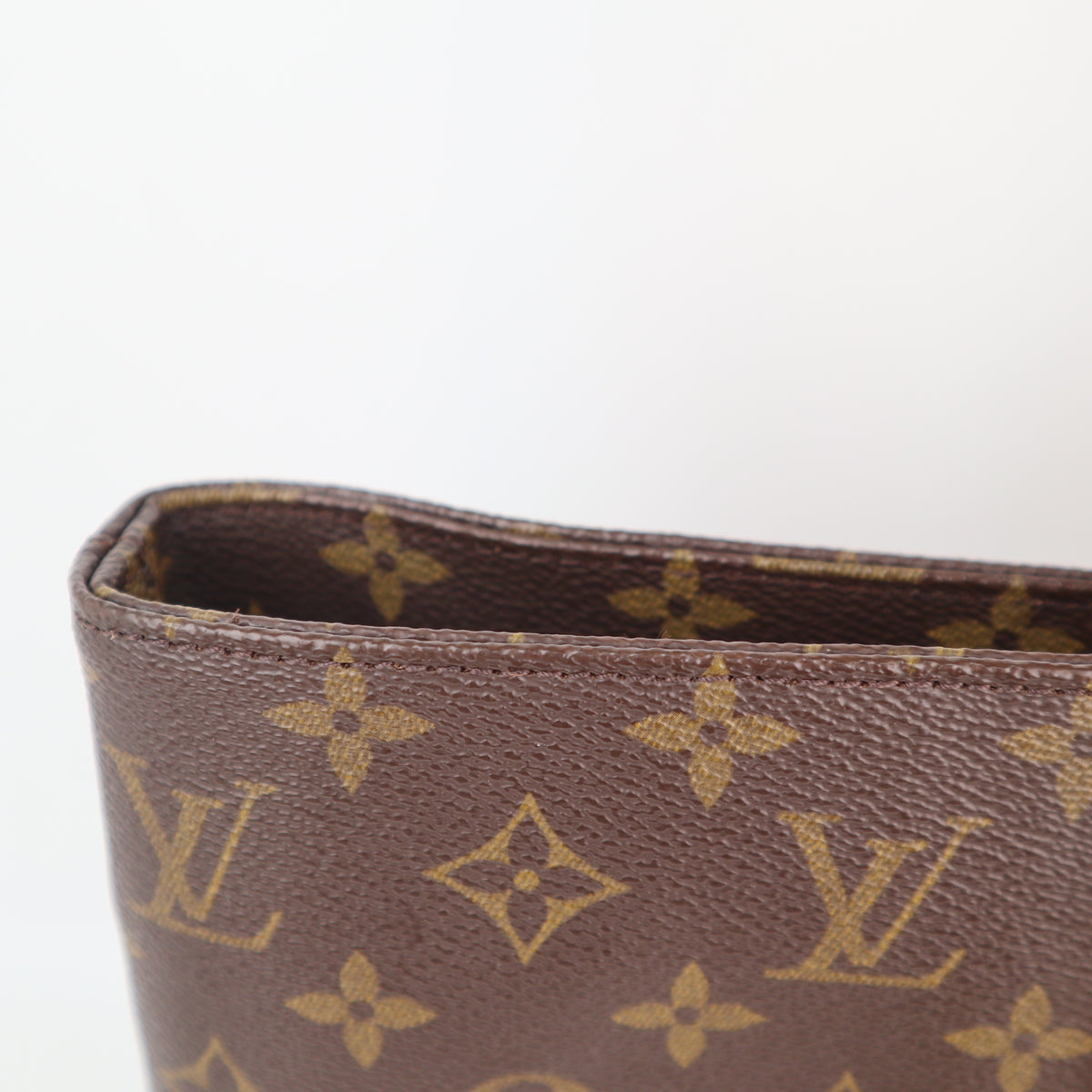 C2510R Louis Vuitton Tote Bag Luco Monogram Tote | Pre-Owned Excellent Brown Monogram Canvas