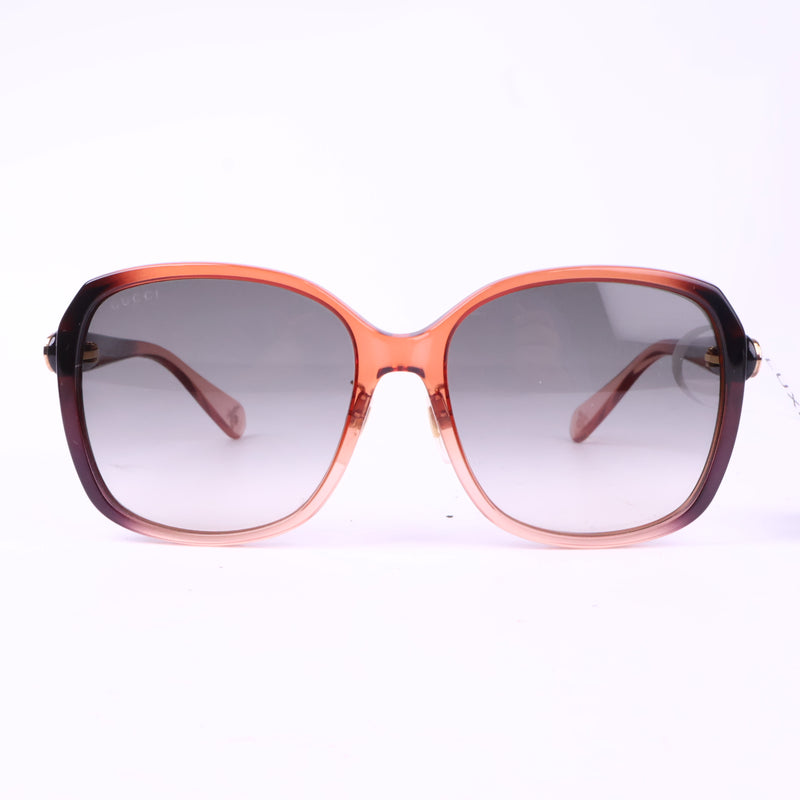 J2871 Gucci Sunglasses GG Sunglasses Red-Violet | Pre-Owned Red-Violet Canvas, Acetate / Metal/GG