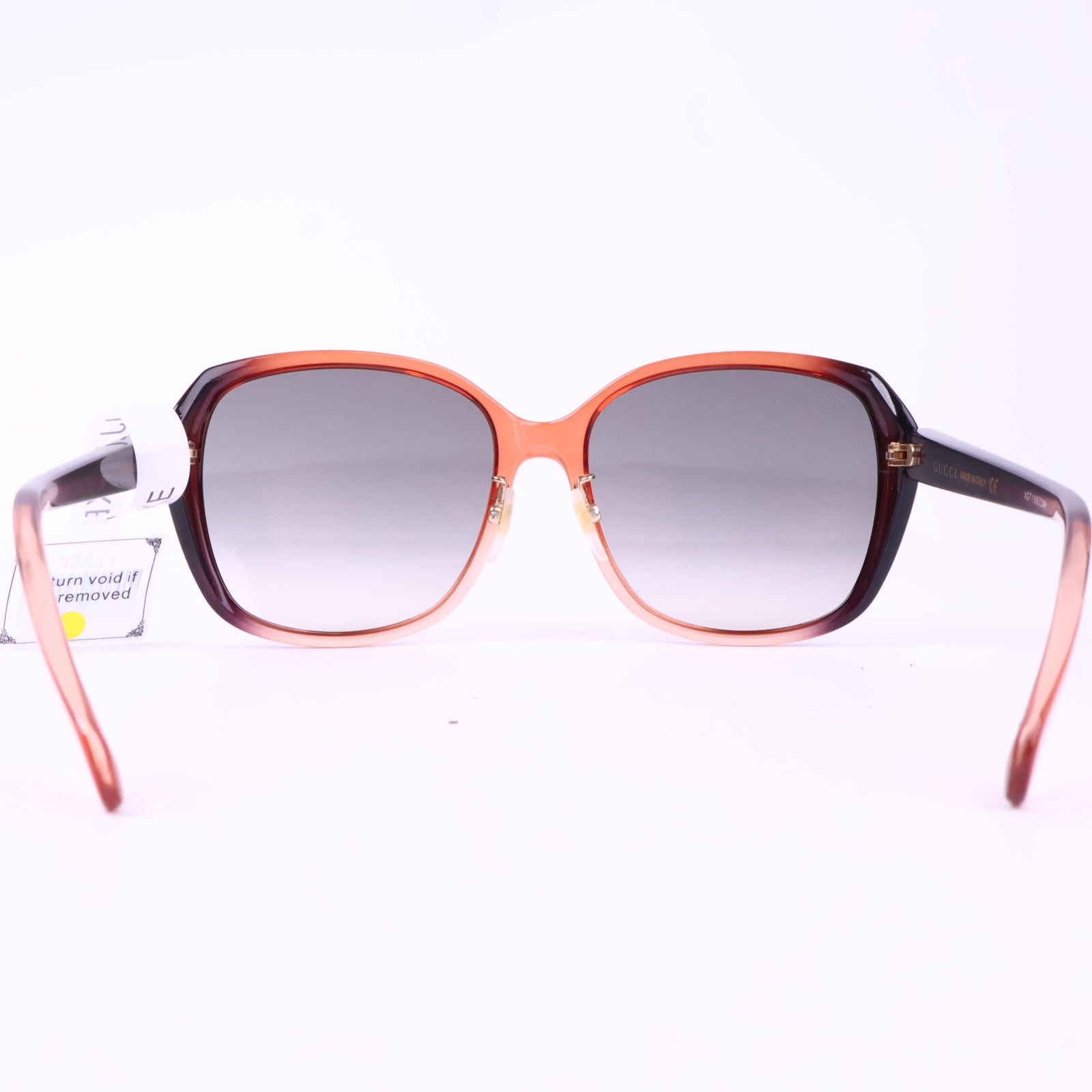 J2871 Gucci Sunglasses GG Sunglasses Red-Violet | Pre-Owned Red-Violet Canvas, Acetate / Metal/GG