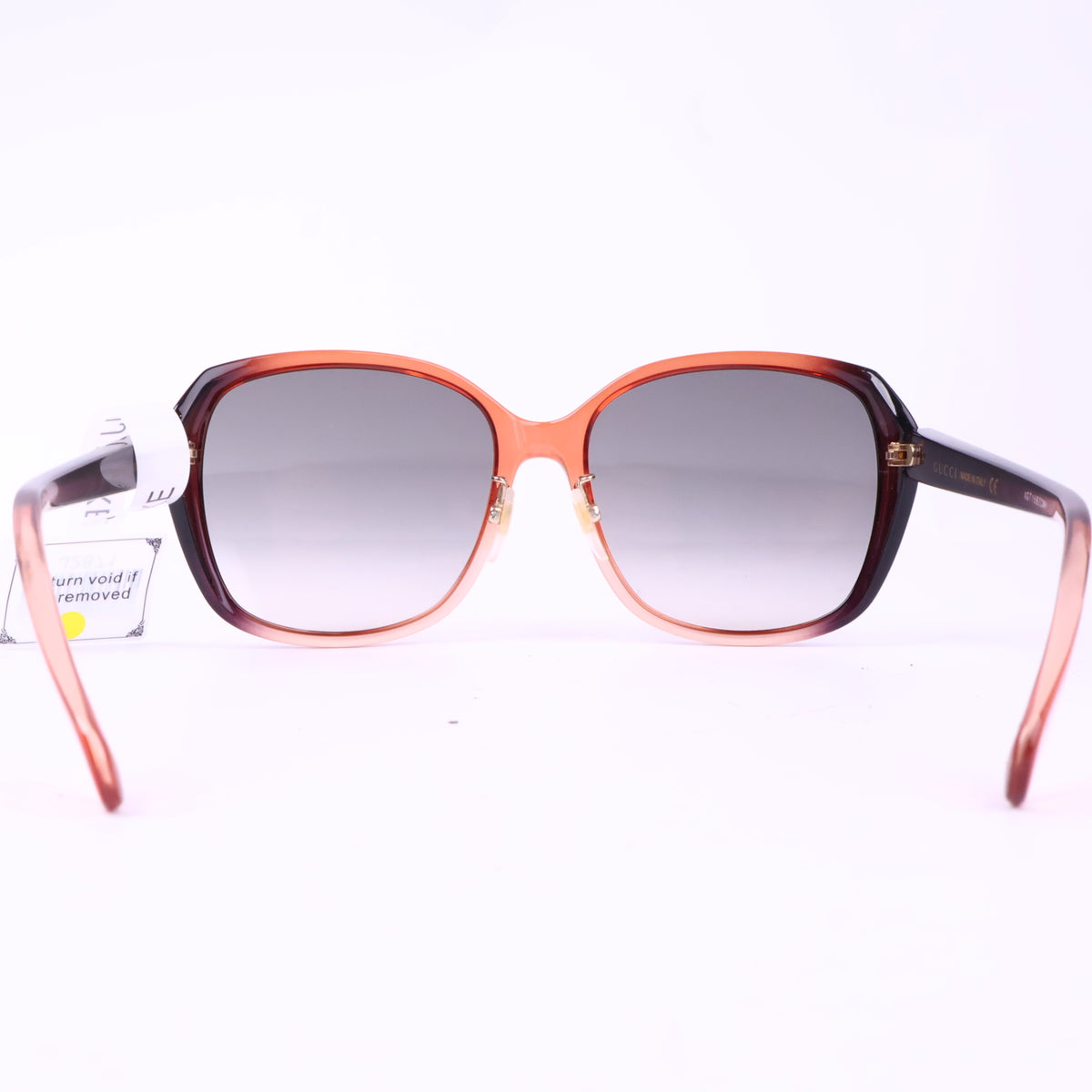 J2871 Gucci Sunglasses GG Sunglasses Red-Violet | Pre-Owned Red-Violet Canvas, Acetate / Metal/GG