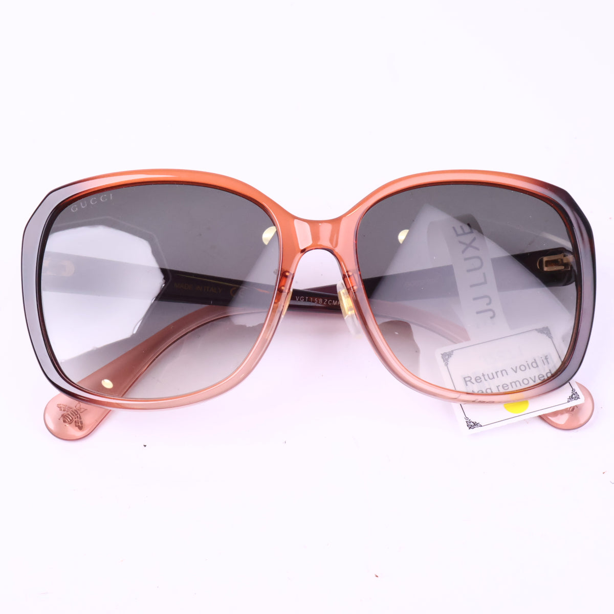 J2871 Gucci Sunglasses GG Sunglasses Red-Violet | Pre-Owned Red-Violet Canvas, Acetate / Metal/GG