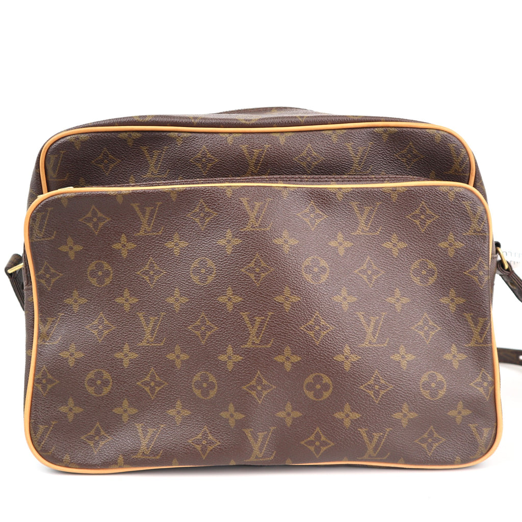 Louis Vuitton Monogram Reporter GM Shoulder Bag C1645R | Pre-Owned Very Good Brown Monogram Canvas