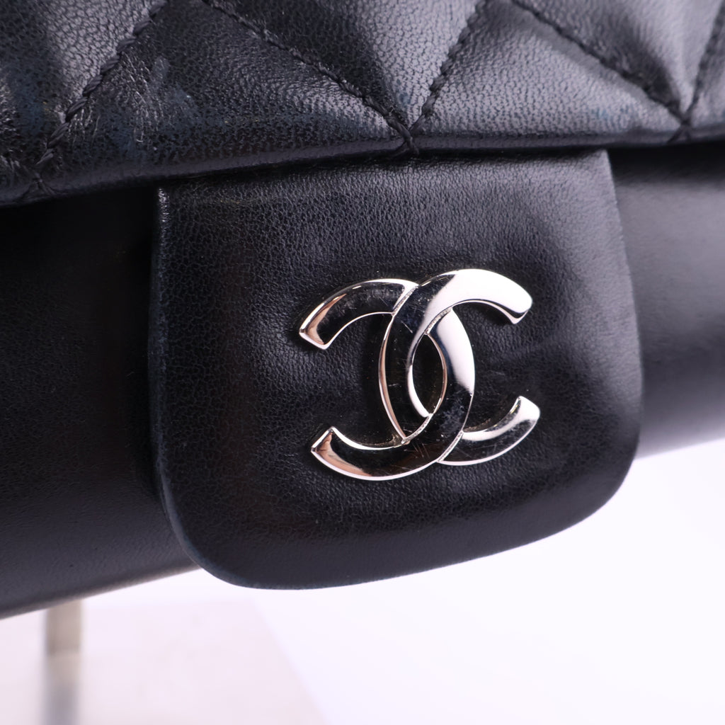 J2845 Chanel Shoulder Bag Lambskin Accordion Shoulder Bag | Pre-Owned  Leather