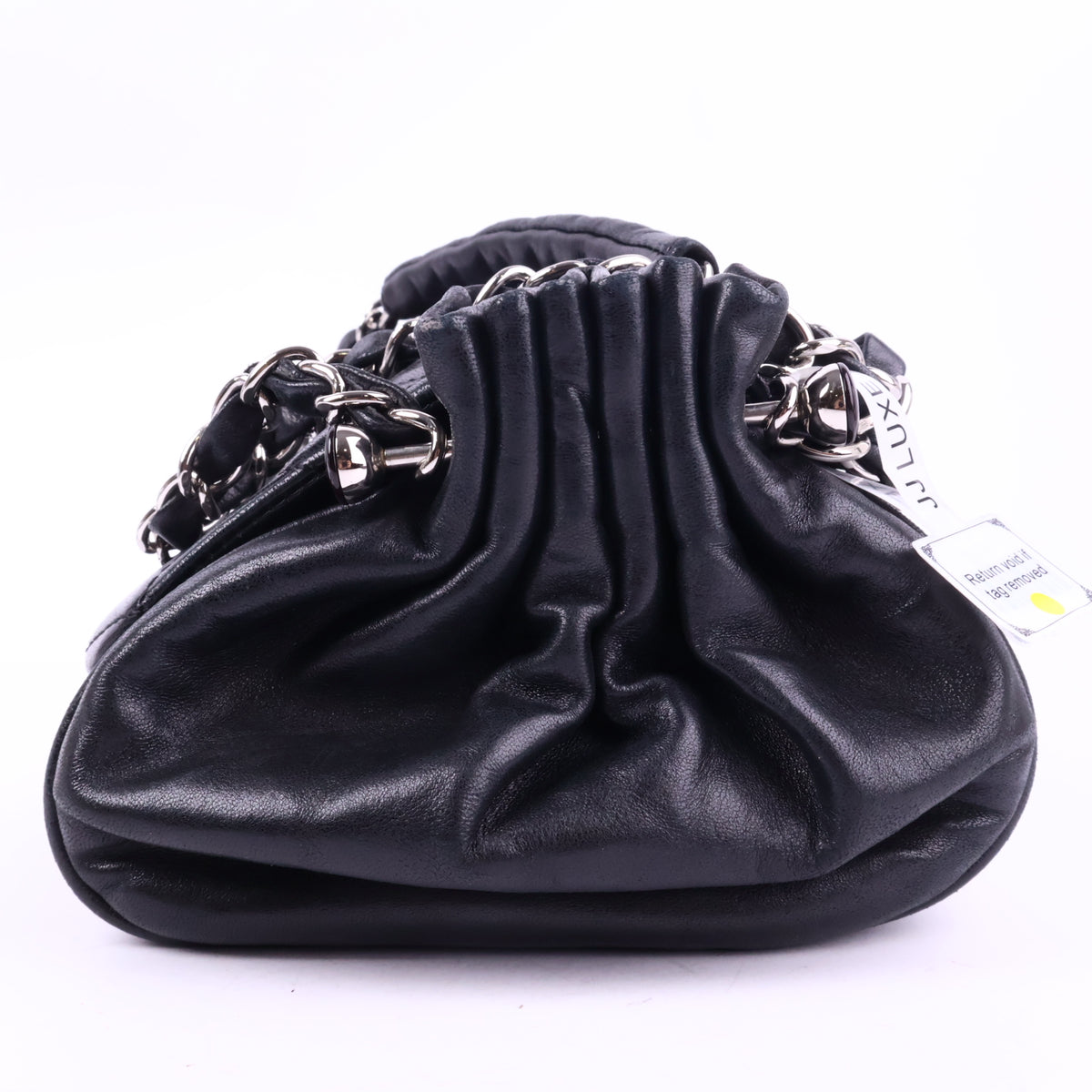 J2845 Chanel Shoulder Bag Lambskin Accordion Shoulder Bag | Pre-Owned  Leather