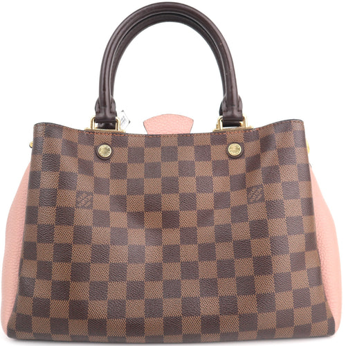 C2515 Louis Vuitton Shoulder Bag Brittany Damier Ebene Shoulder Bag | Pre-Owned Very Good Brown Damier Ebene Coated Canvas
