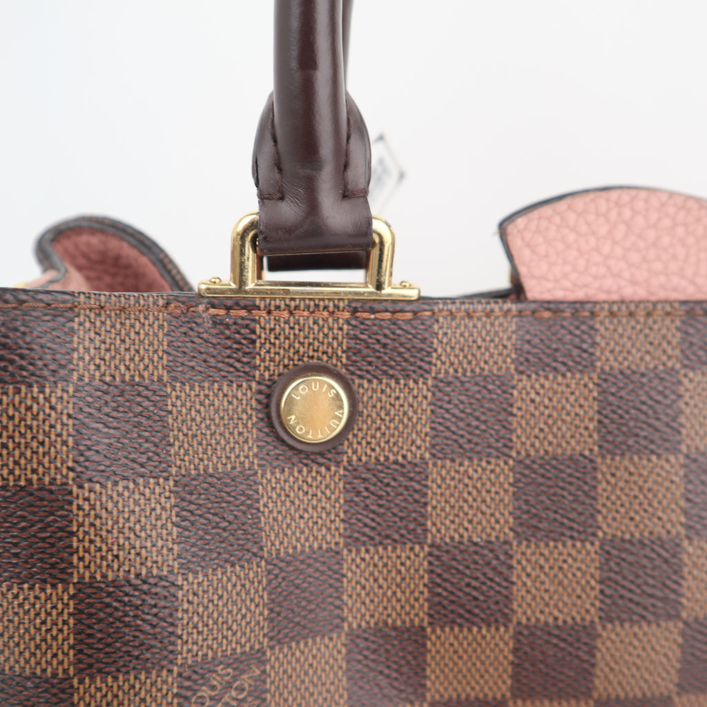 C2515 Louis Vuitton Shoulder Bag Brittany Damier Ebene Shoulder Bag | Pre-Owned Very Good Brown Damier Ebene Coated Canvas