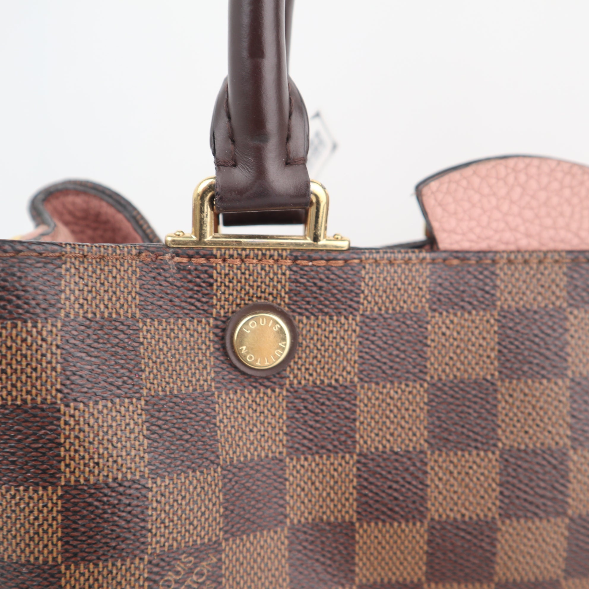 C2515 Louis Vuitton Shoulder Bag Brittany Damier Ebene Shoulder Bag | Pre-Owned Very Good Brown Damier Ebene Coated Canvas