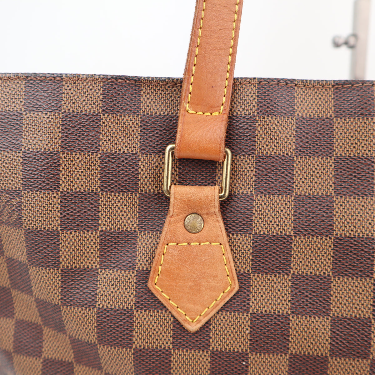 C2516 Louis Vuitton Shoulder Bag Centenaire Edition Damier Ebene Columbine | Pre-Owned Very Good Brown Damier Ebene Coated Canvas