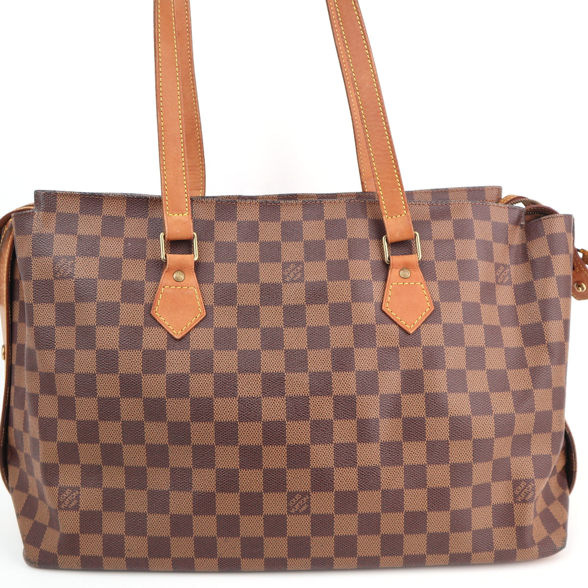 C2516 Louis Vuitton Shoulder Bag Centenaire Edition Damier Ebene Columbine | Pre-Owned Very Good Brown Damier Ebene Coated Canvas
