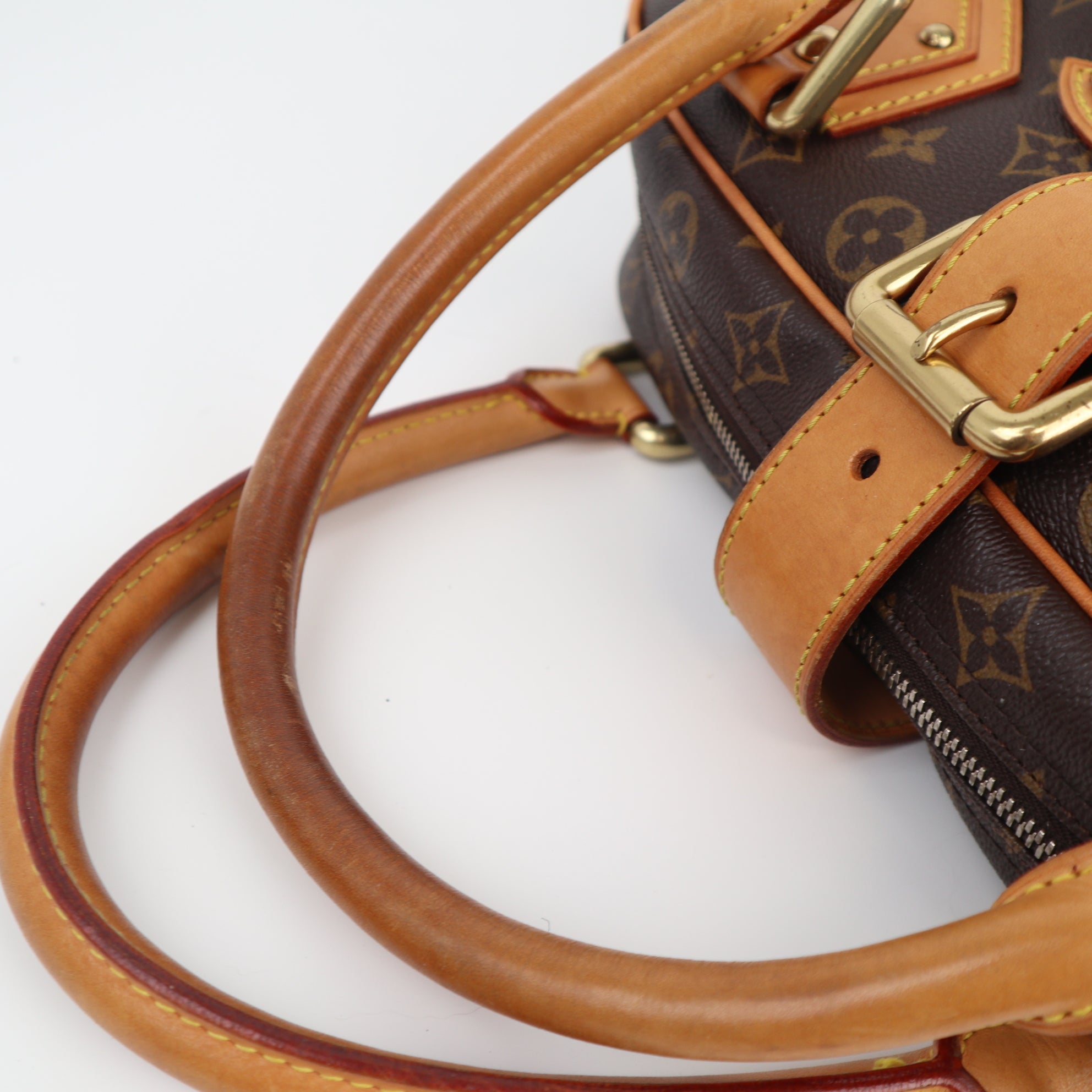 Louis Vuitton Monogram Canvas Manhattan GM Shoulder Bag C1650 | Pre-Owned Very Good Brown Monogram Canvas