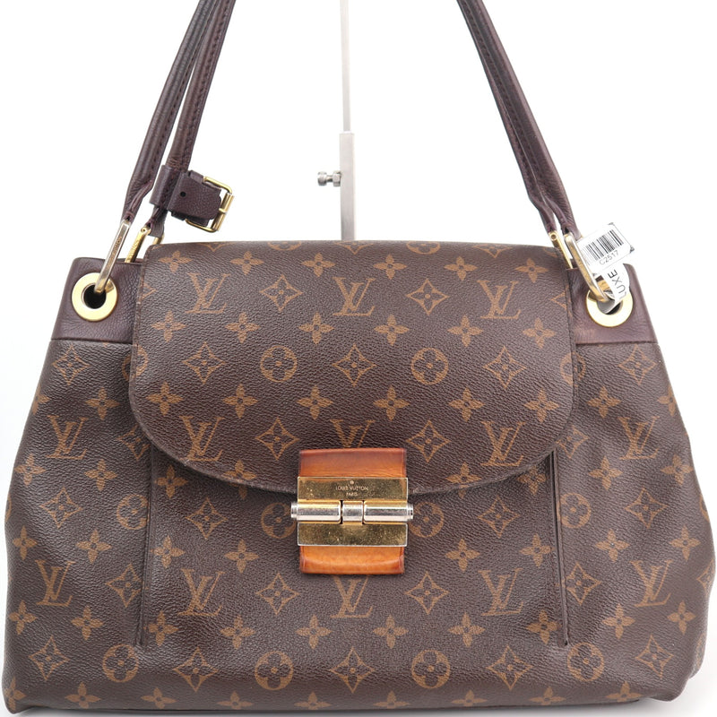 C2517 Louis Vuitton Shoulder Bag Monogram Olympe | Pre-Owned Very Good Brown Monogram Coated Canvas