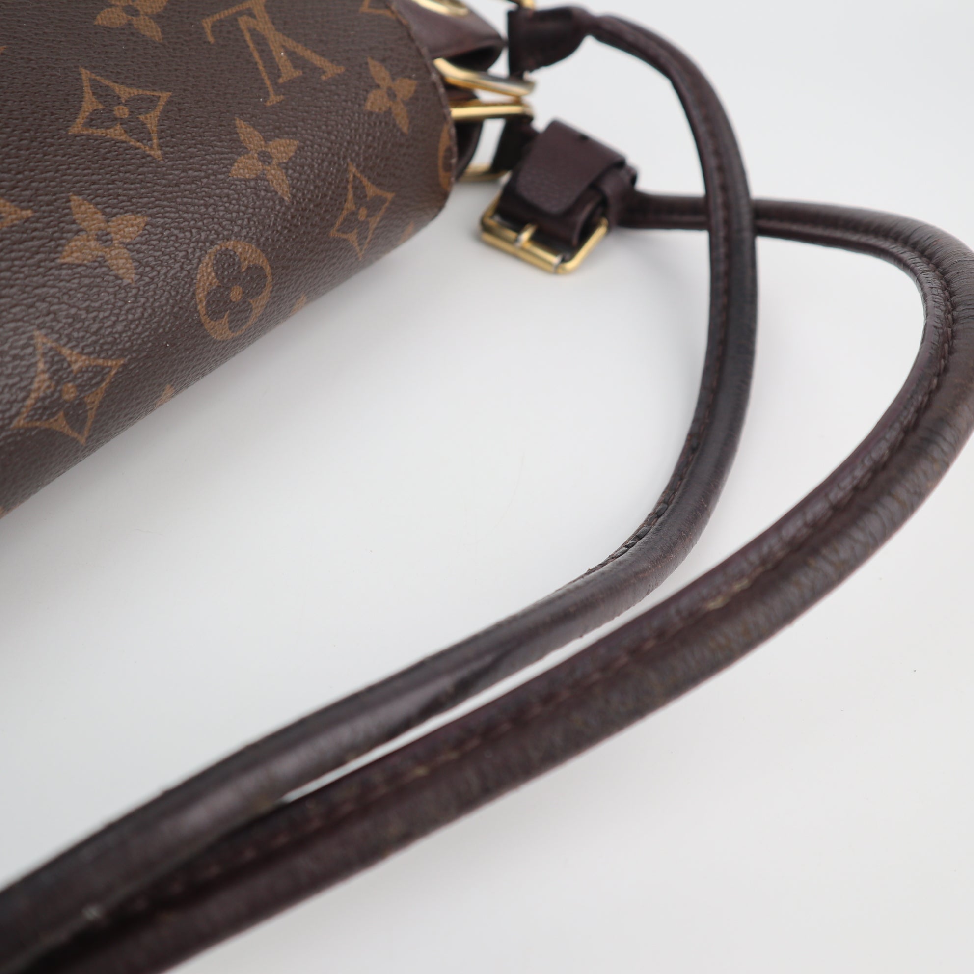 C2517 Louis Vuitton Shoulder Bag Monogram Olympe | Pre-Owned Very Good Brown Monogram Coated Canvas