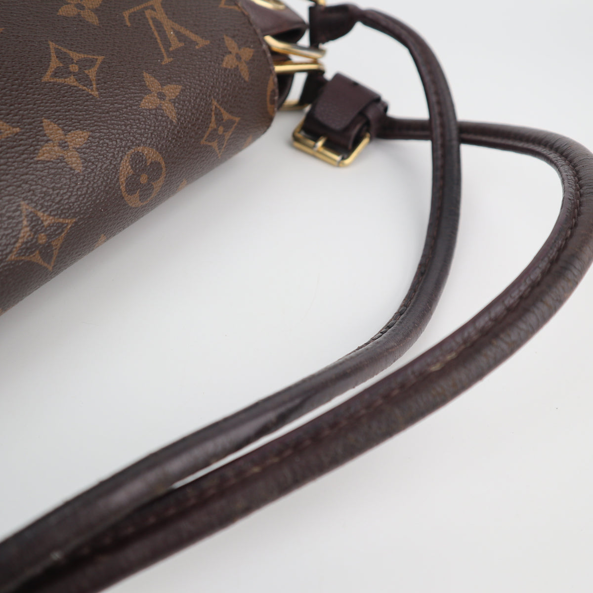 C2517 Louis Vuitton Shoulder Bag Monogram Olympe | Pre-Owned Very Good Brown Monogram Coated Canvas