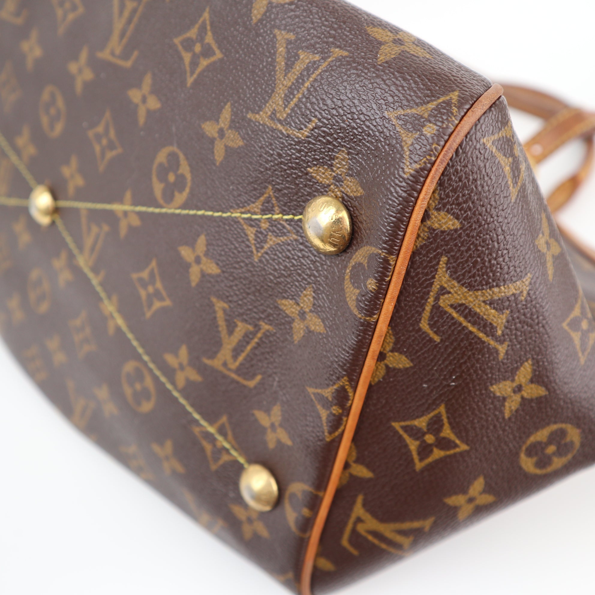 Louis Vuitton Monogram Tivoli GM Shoulder Bag C1651 | Pre-Owned Very Good Brown Monogram Canvas